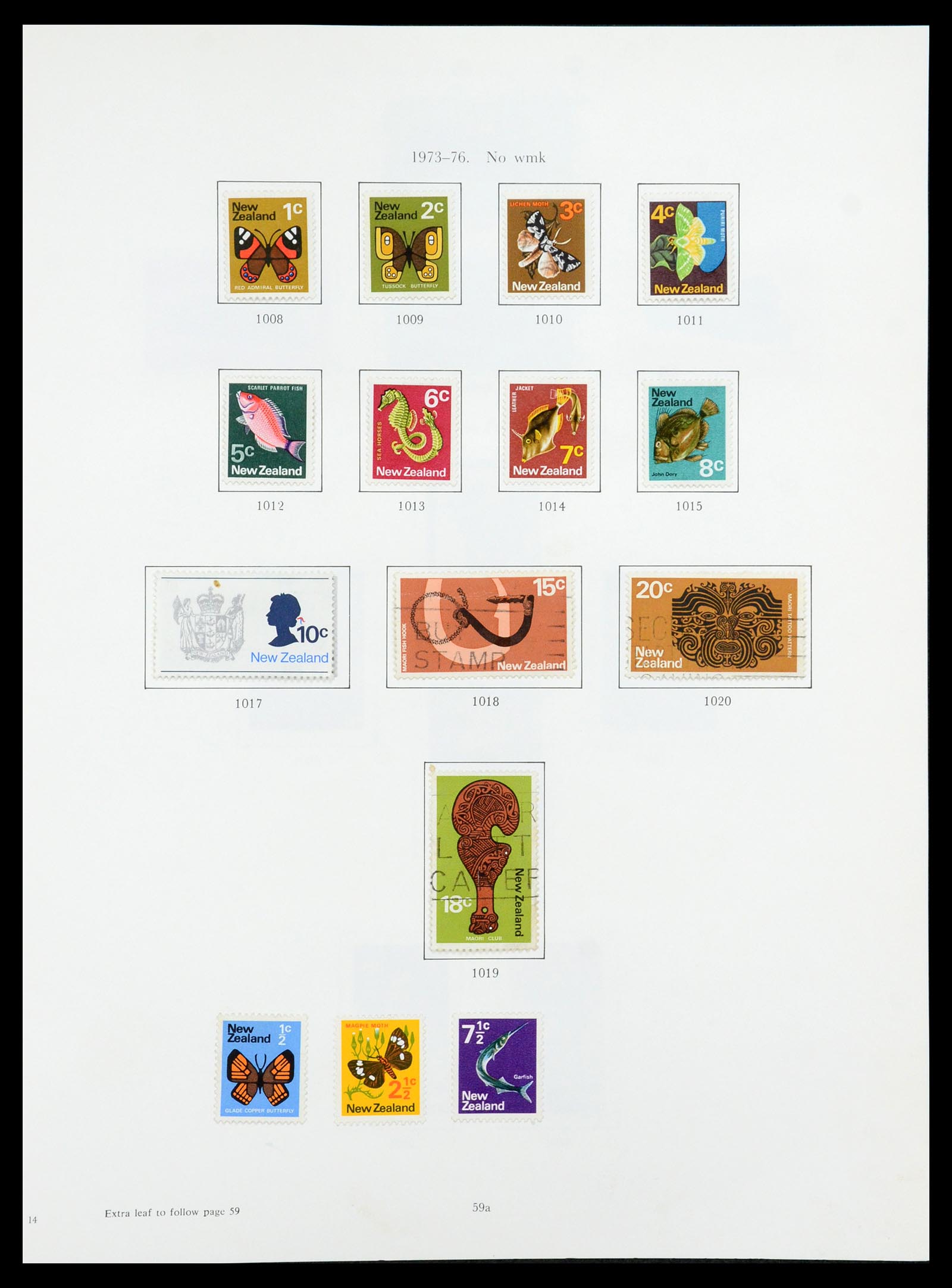 35226 043 - Stamp Collection 35226 New Zealand 1873-2002.