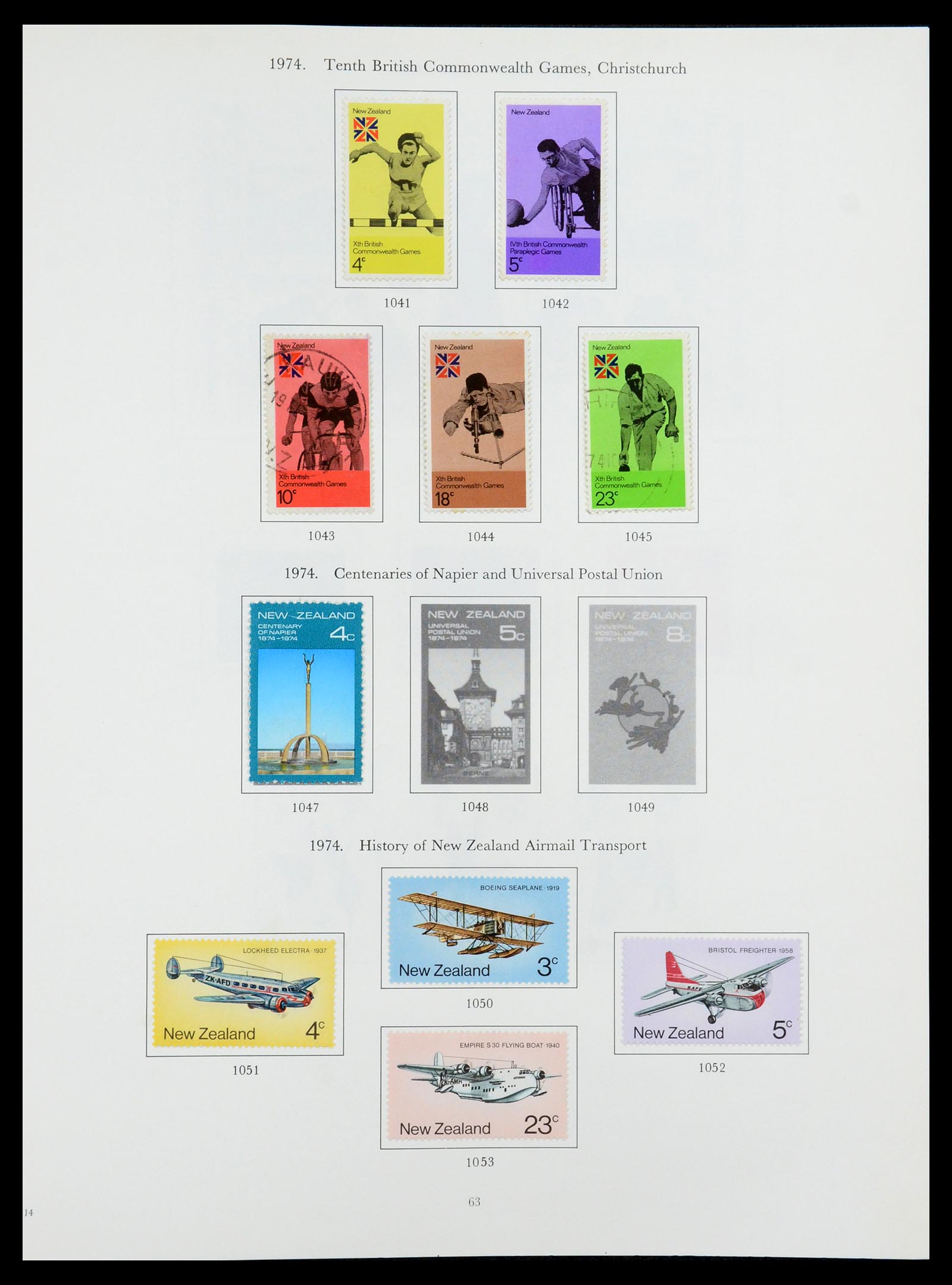 35226 046 - Postzegelverzameling 35226 Nieuw Zeeland 1873-2002.