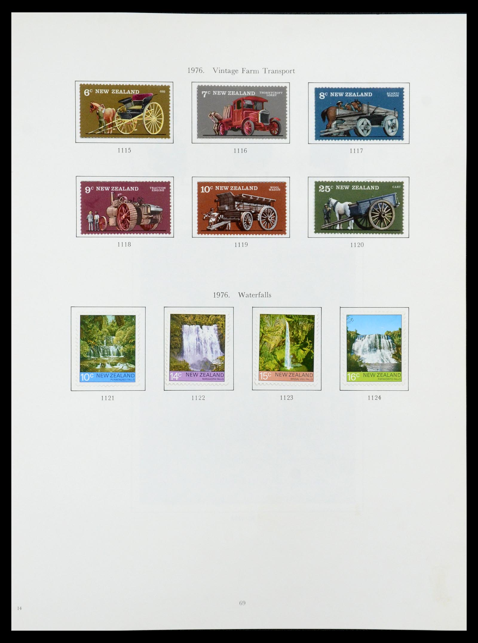 35226 051 - Stamp Collection 35226 New Zealand 1873-2002.