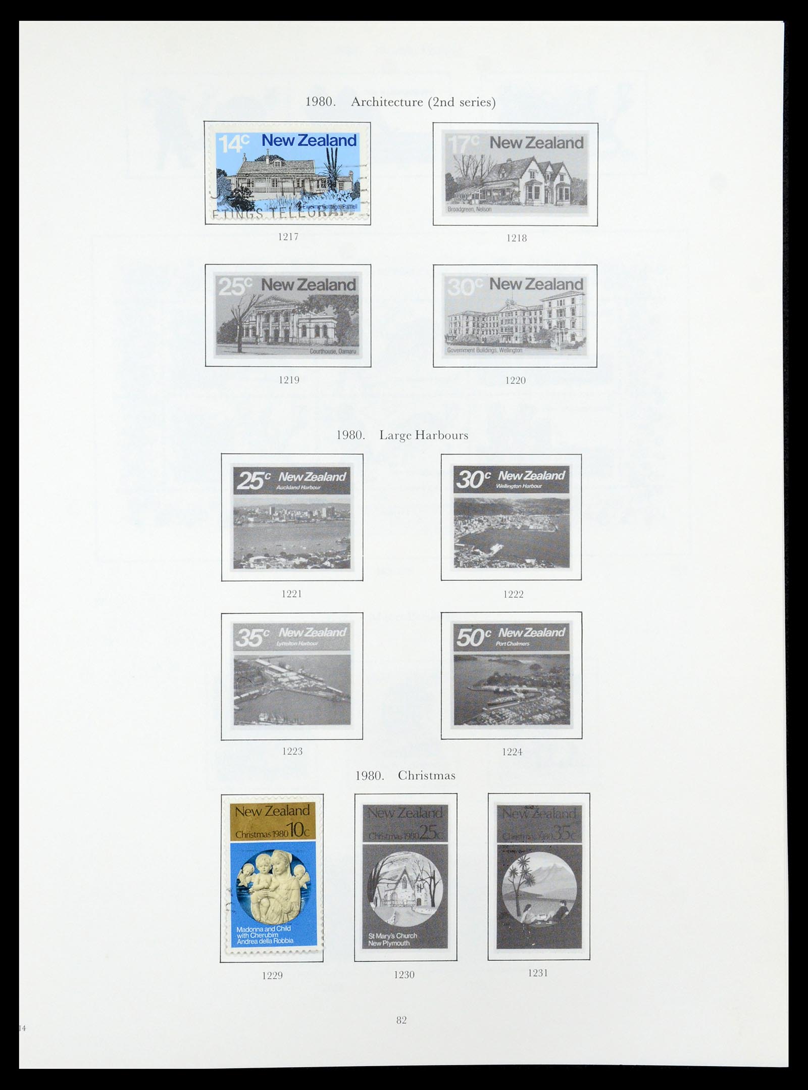35226 062 - Stamp Collection 35226 New Zealand 1873-2002.