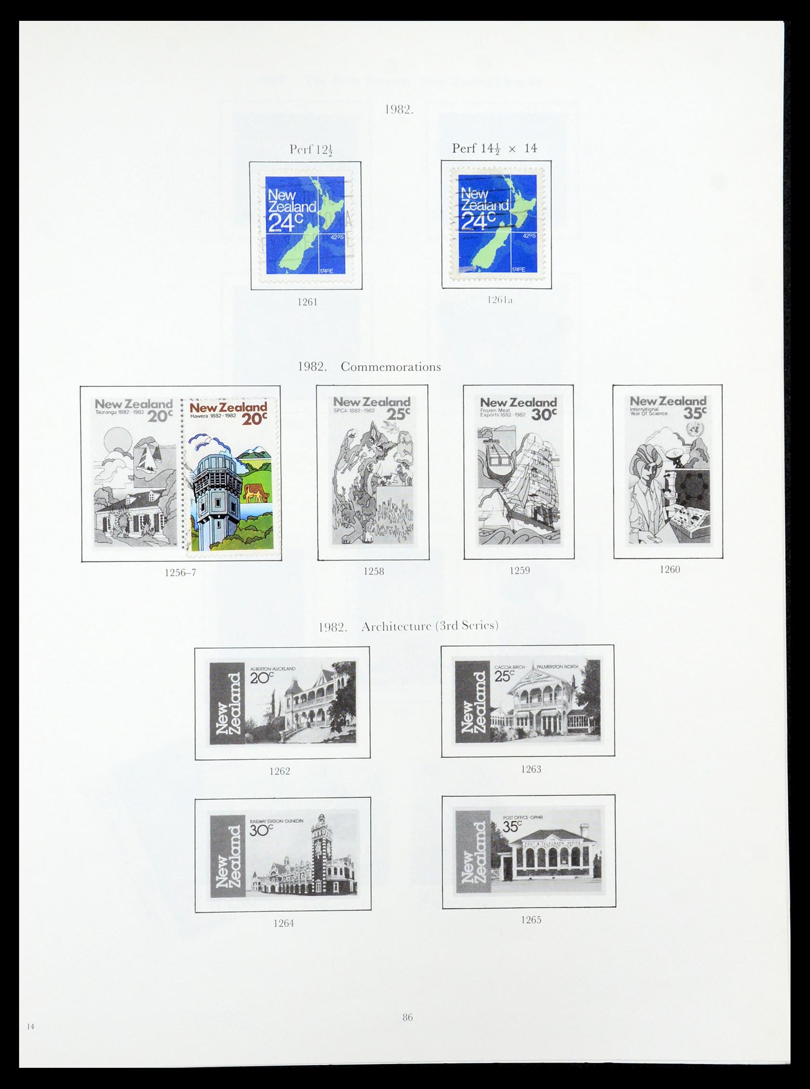 35226 066 - Stamp Collection 35226 New Zealand 1873-2002.