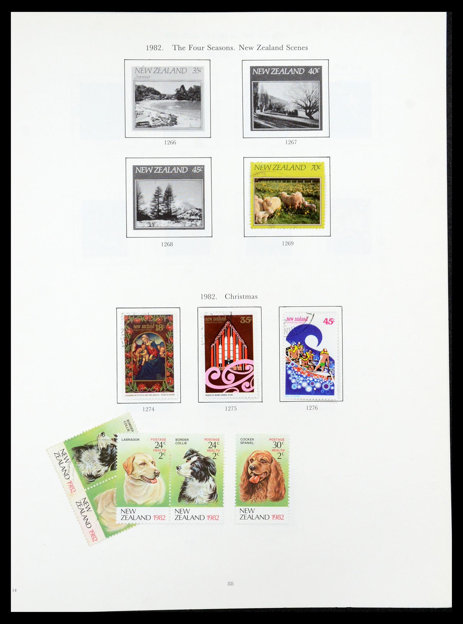 35226 067 - Stamp Collection 35226 New Zealand 1873-2002.