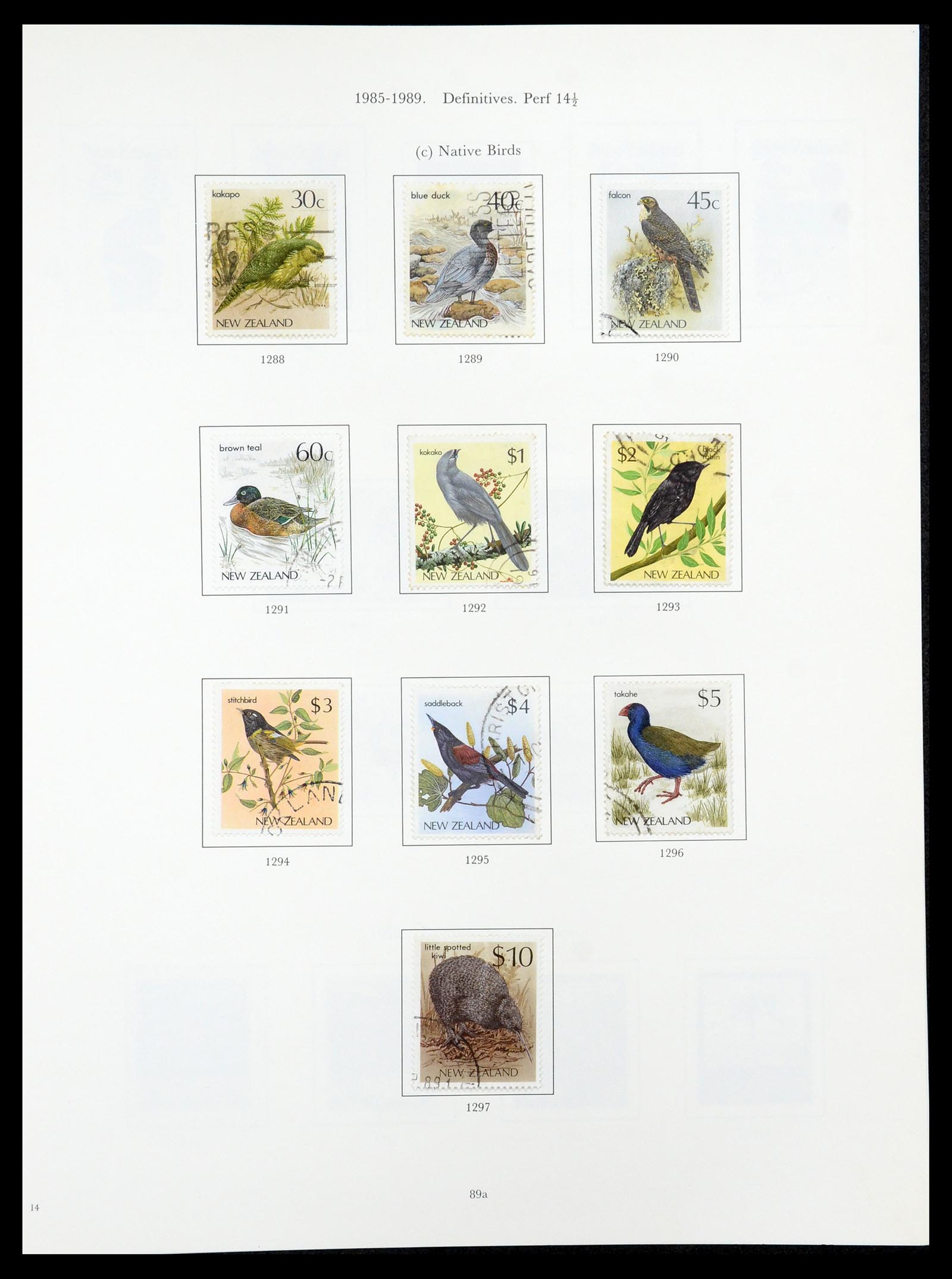 35226 069 - Stamp Collection 35226 New Zealand 1873-2002.