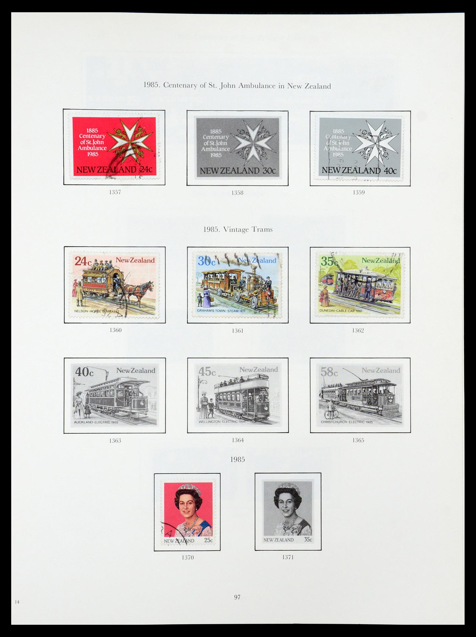 35226 077 - Stamp Collection 35226 New Zealand 1873-2002.