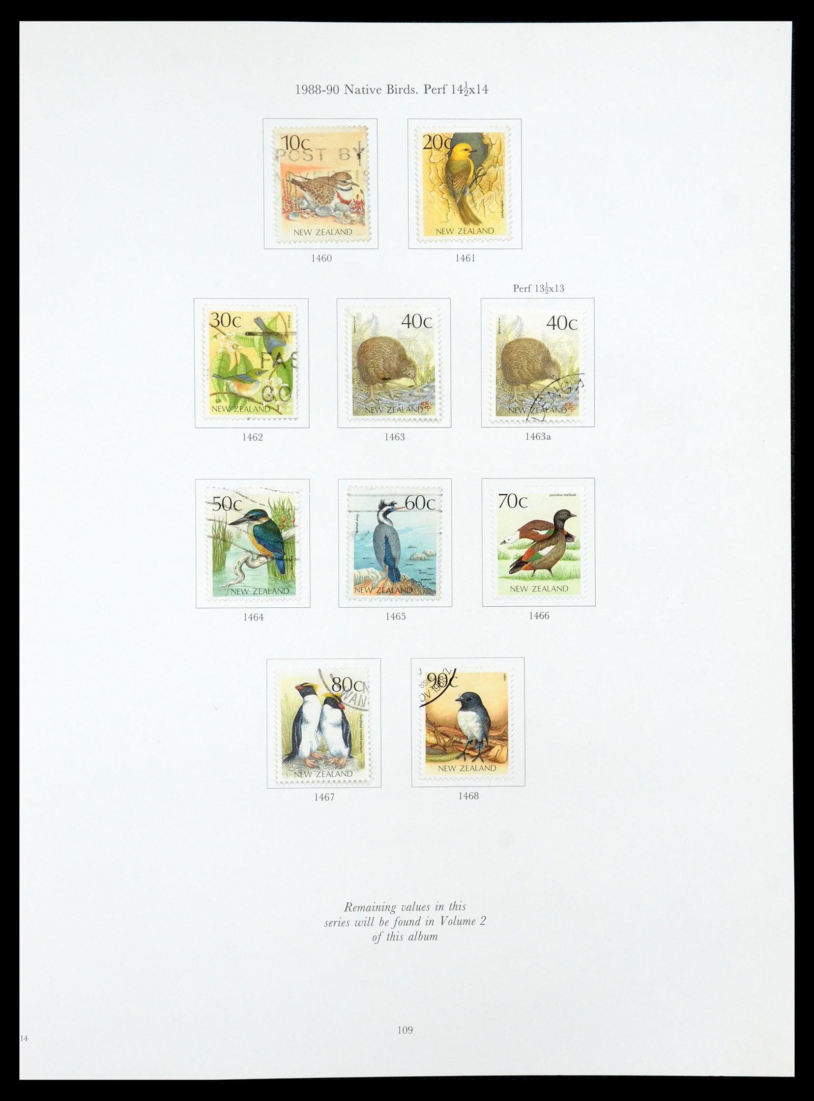 35226 083 - Stamp Collection 35226 New Zealand 1873-2002.
