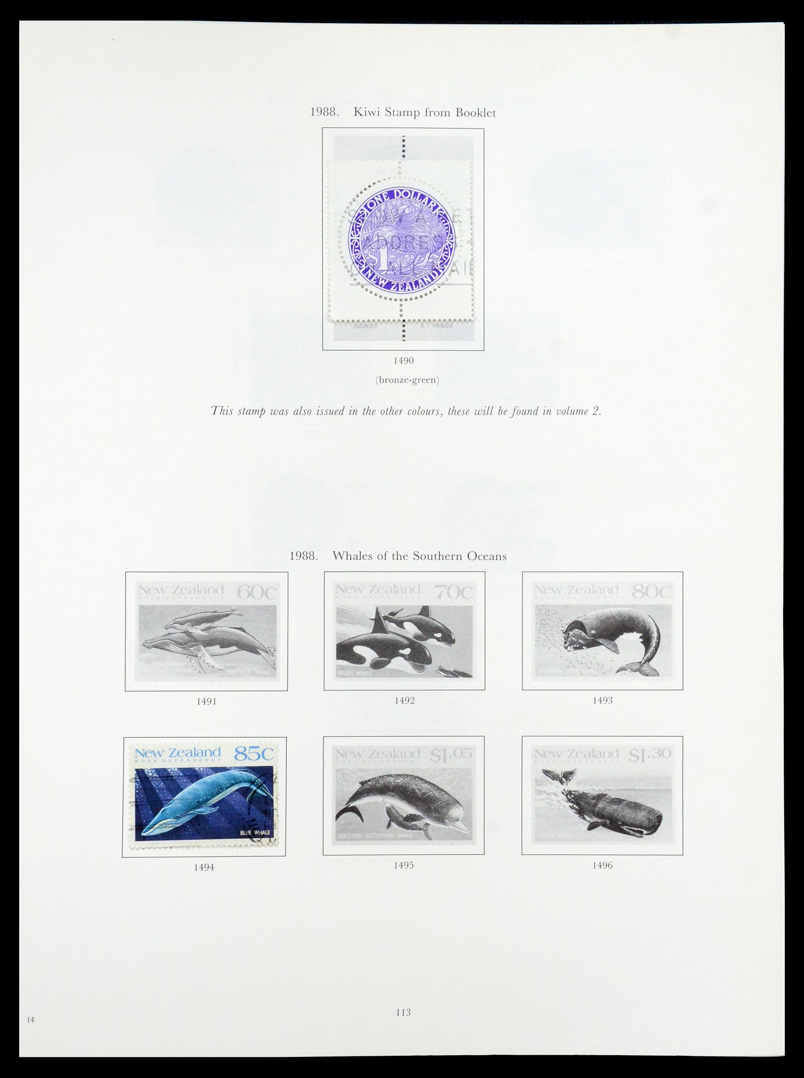 35226 085 - Stamp Collection 35226 New Zealand 1873-2002.