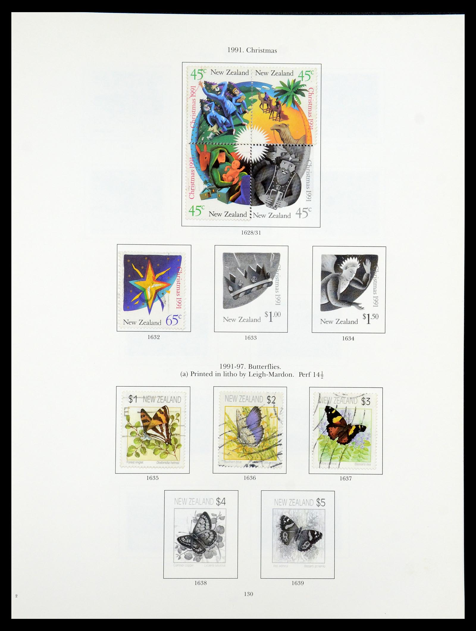 35226 095 - Stamp Collection 35226 New Zealand 1873-2002.
