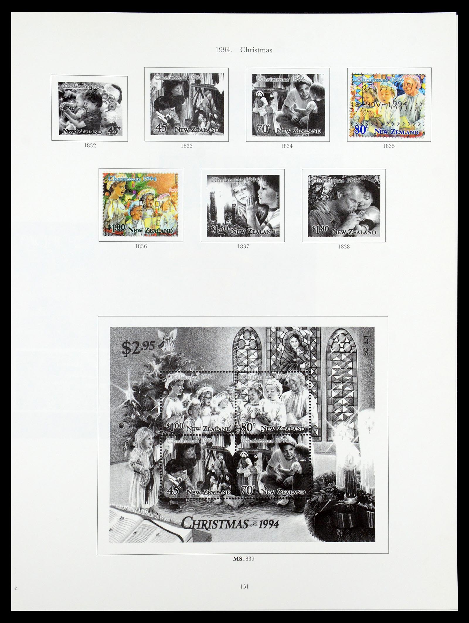 35226 100 - Stamp Collection 35226 New Zealand 1873-2002.