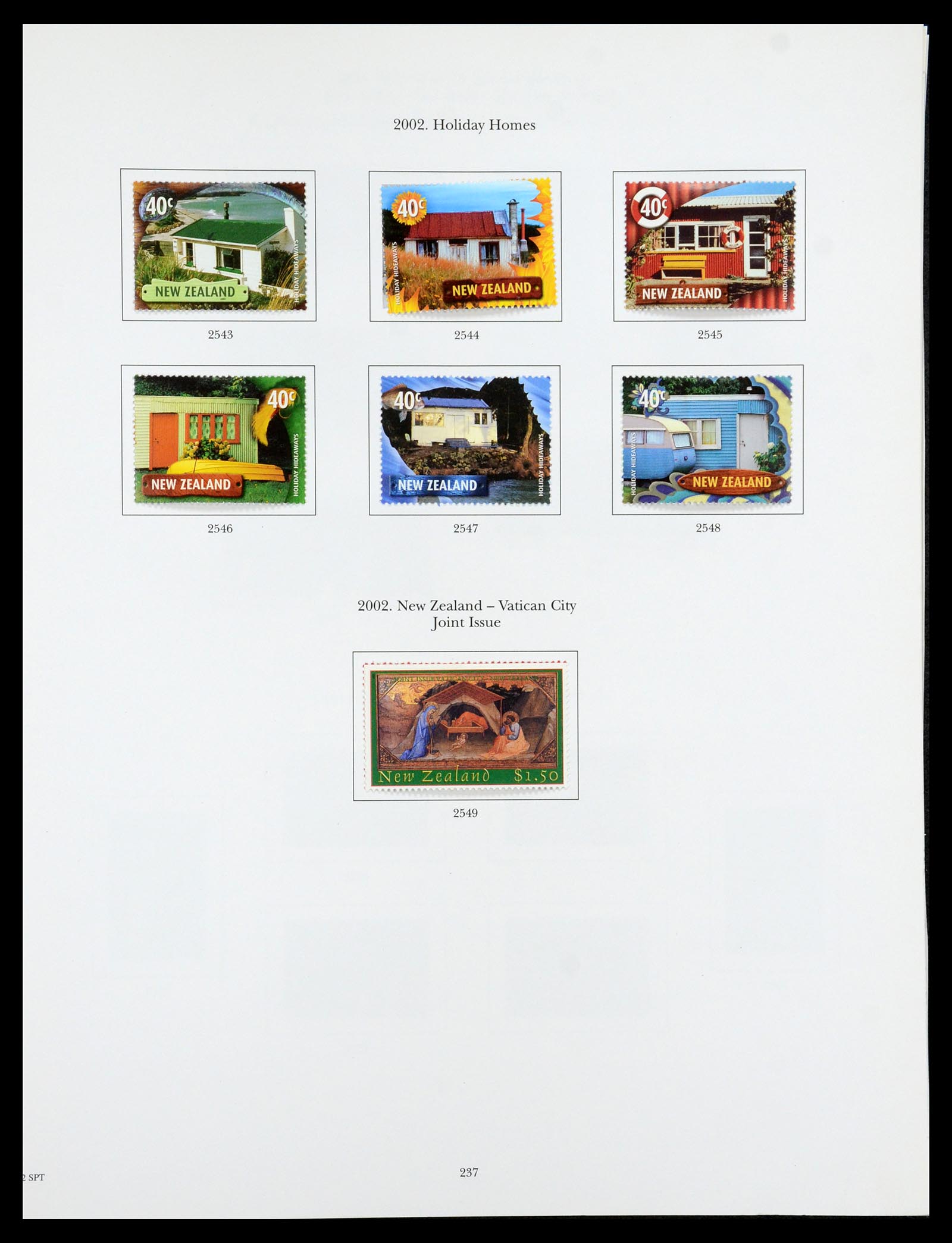 35226 108 - Stamp Collection 35226 New Zealand 1873-2002.