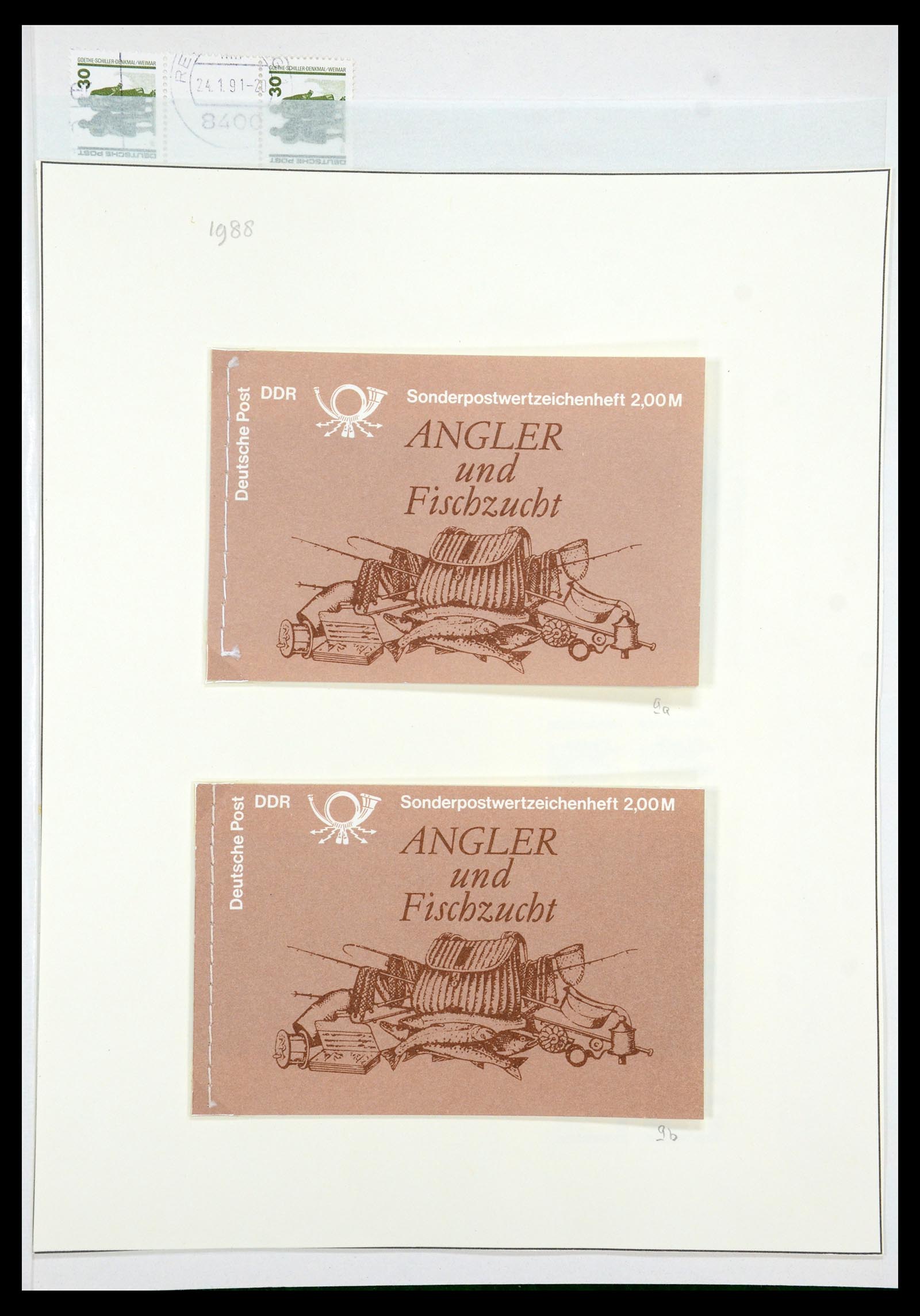 35227 030 - Postzegelverzameling 35227 DDR combinaties 1955-1990.