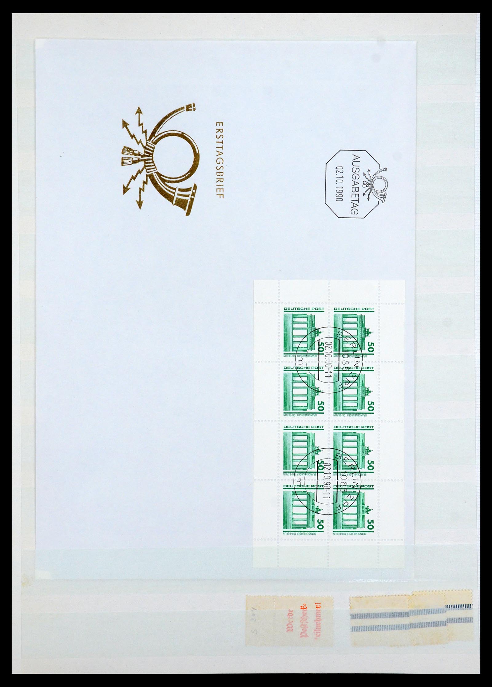 35227 031 - Postzegelverzameling 35227 DDR combinaties 1955-1990.
