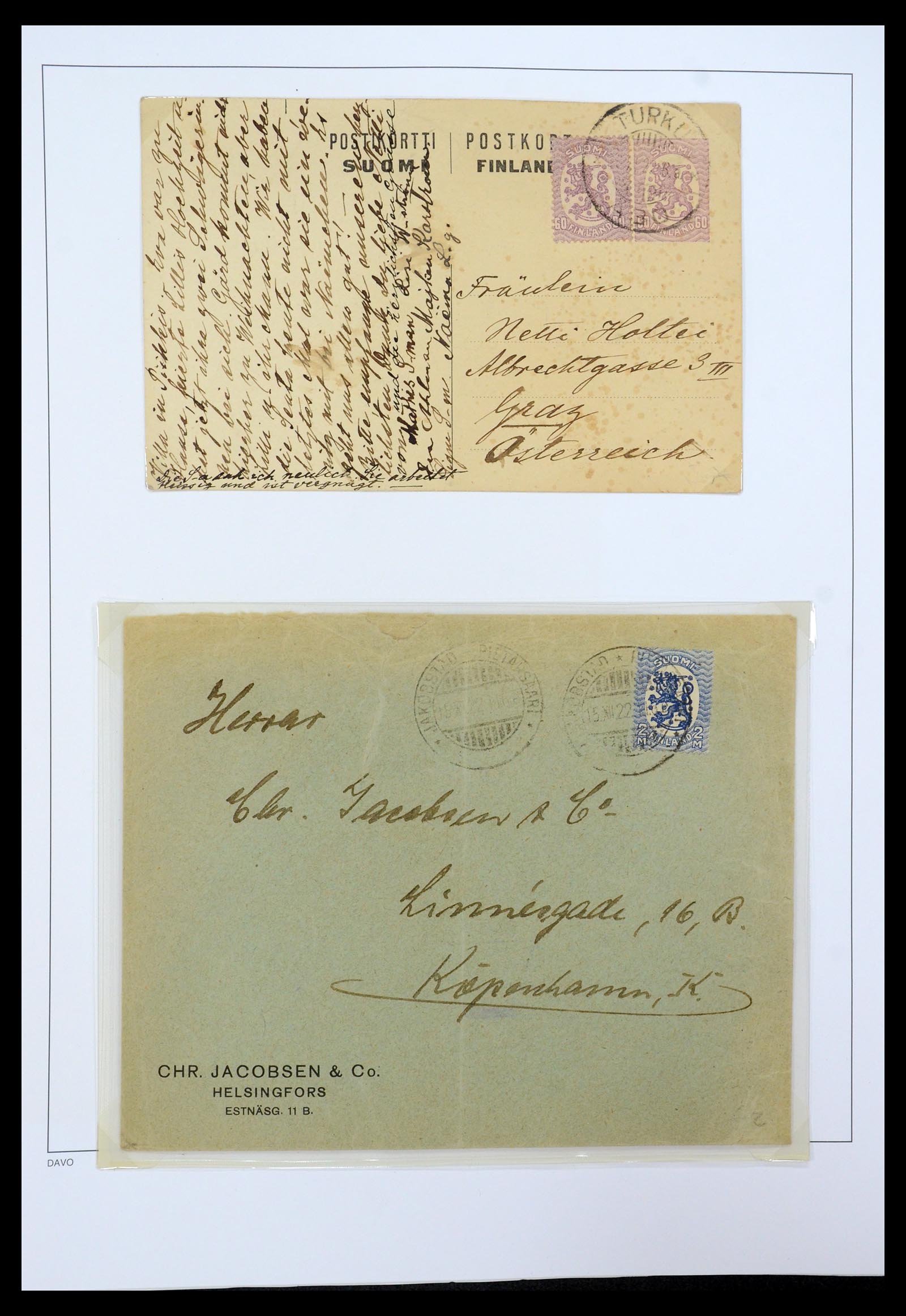 35237 017 - Postzegelverzameling 35237 Finland 1860-1998.