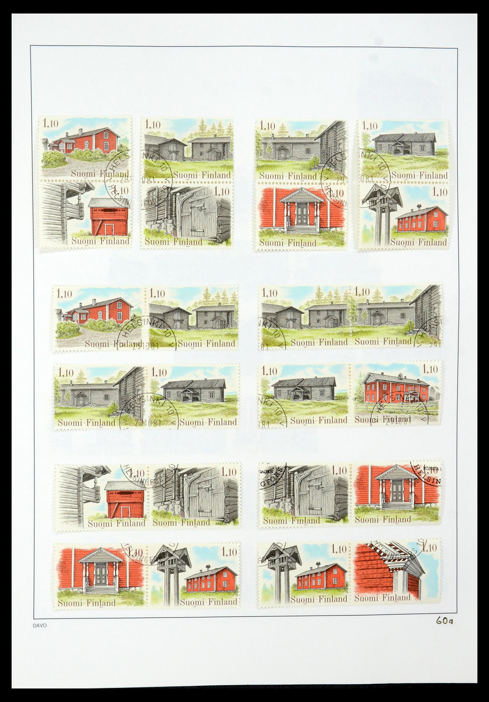 35237 085 - Postzegelverzameling 35237 Finland 1860-1998.