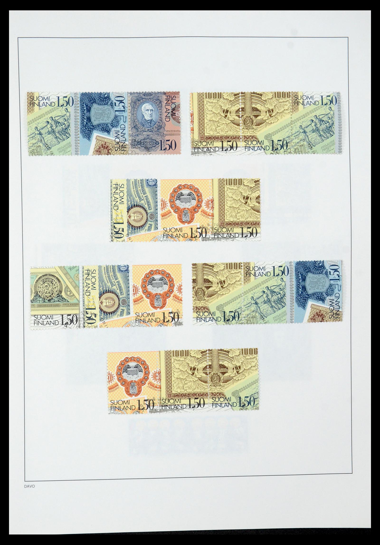 35237 099 - Postzegelverzameling 35237 Finland 1860-1998.