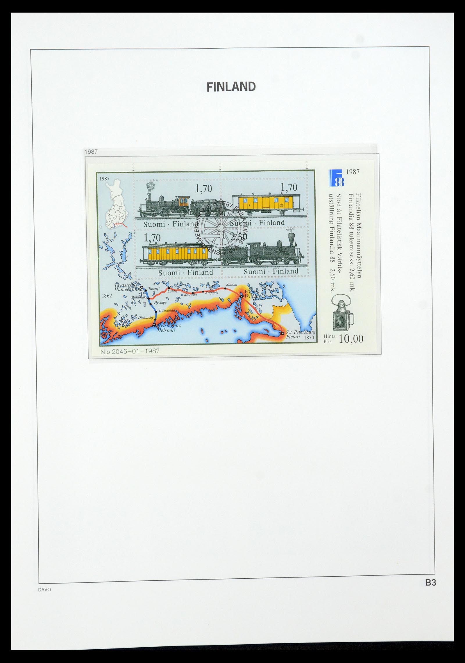 35237 138 - Postzegelverzameling 35237 Finland 1860-1998.