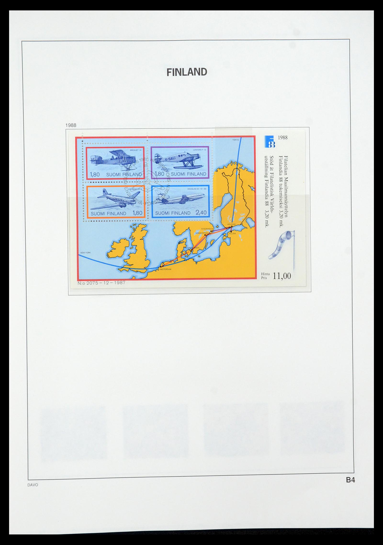 35237 139 - Postzegelverzameling 35237 Finland 1860-1998.