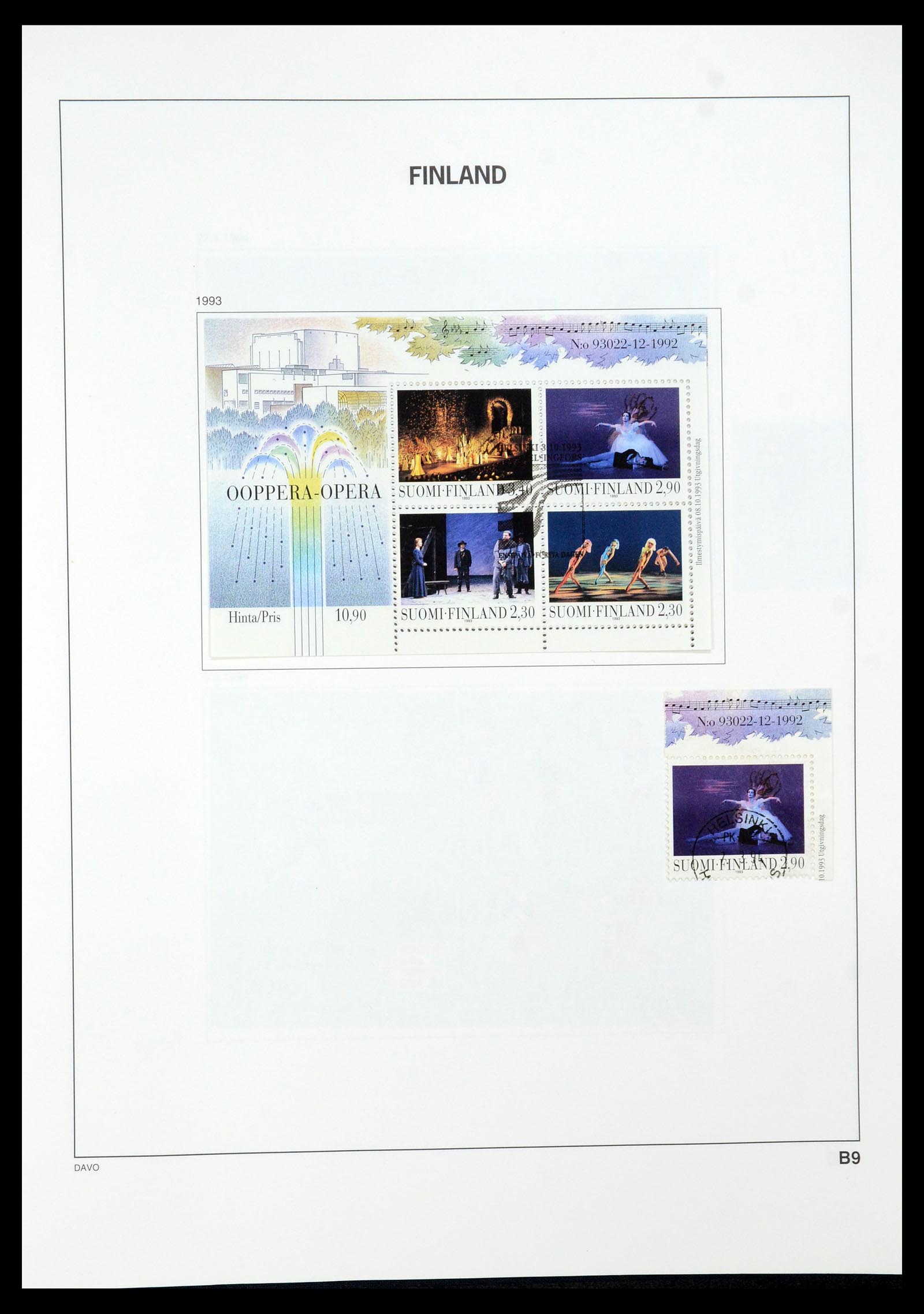 35237 144 - Postzegelverzameling 35237 Finland 1860-1998.