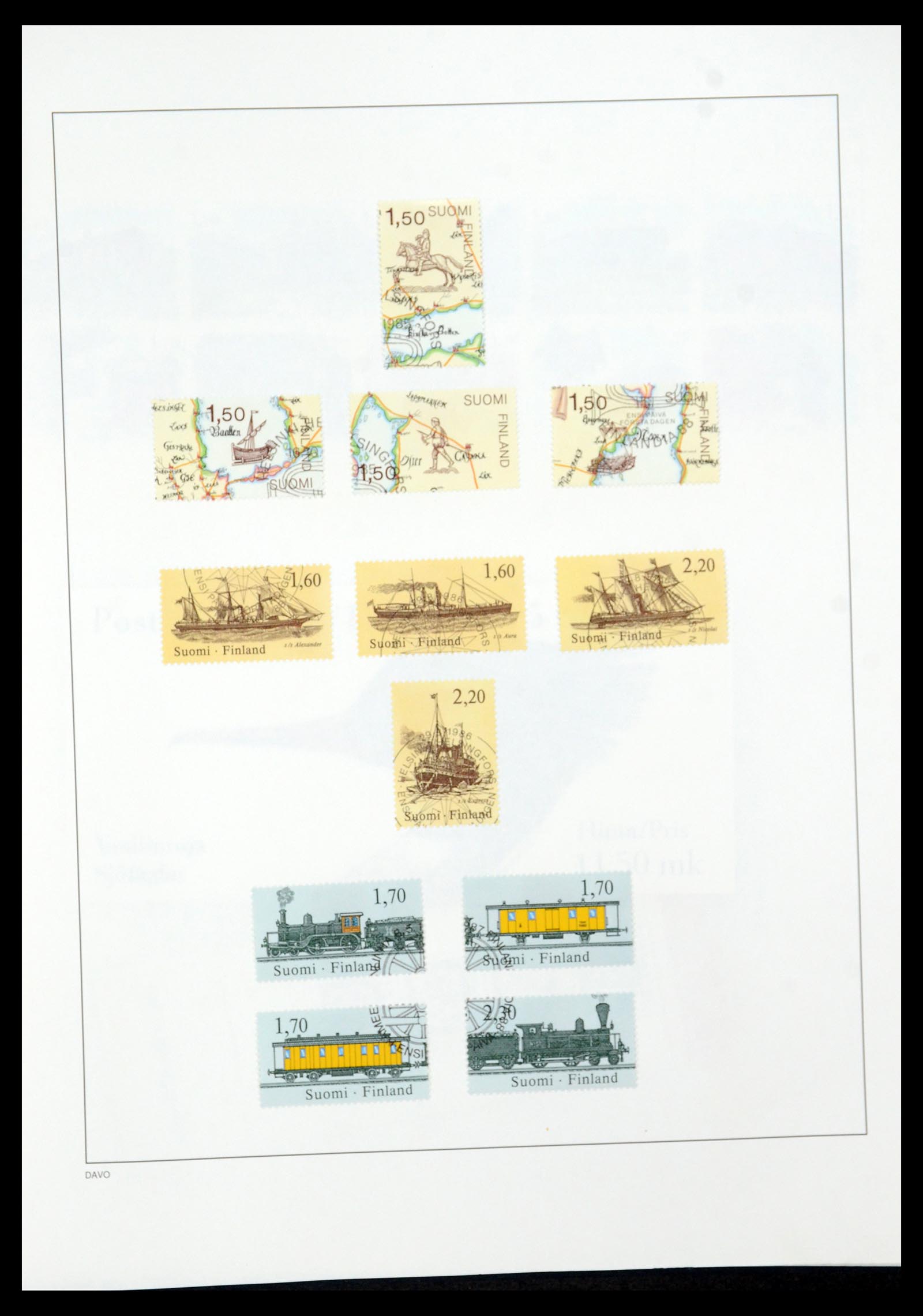 35237 150 - Postzegelverzameling 35237 Finland 1860-1998.