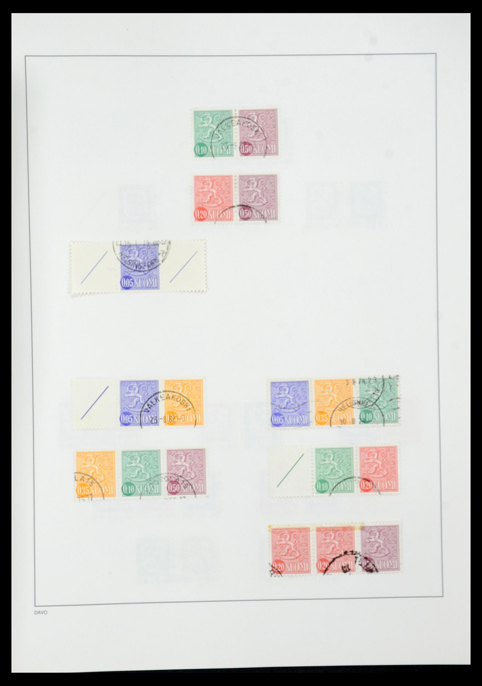 35237 162 - Postzegelverzameling 35237 Finland 1860-1998.