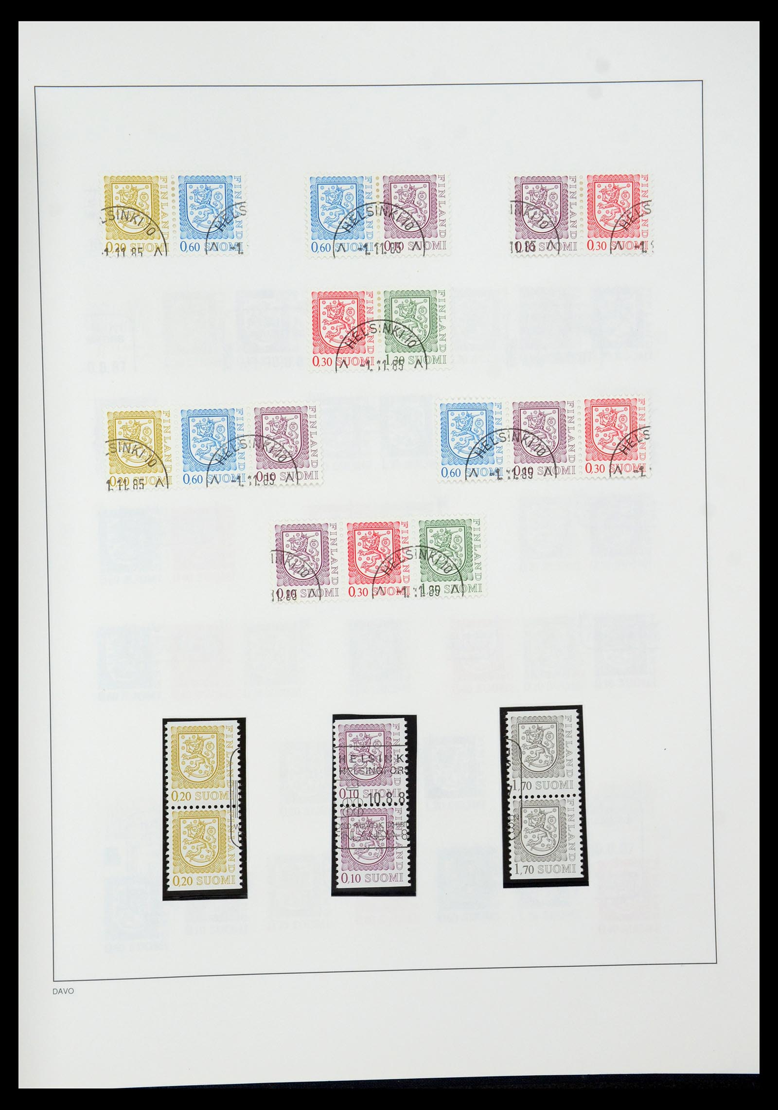 35237 164 - Postzegelverzameling 35237 Finland 1860-1998.