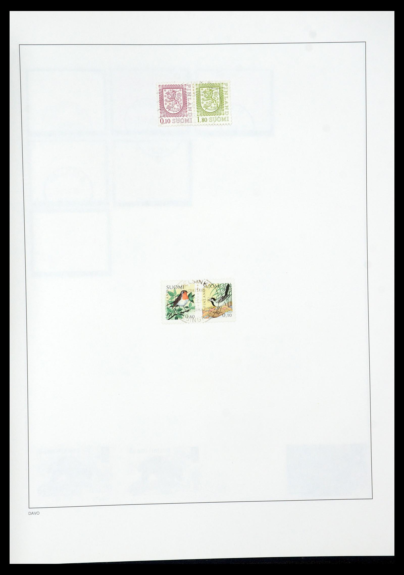 35237 166 - Postzegelverzameling 35237 Finland 1860-1998.