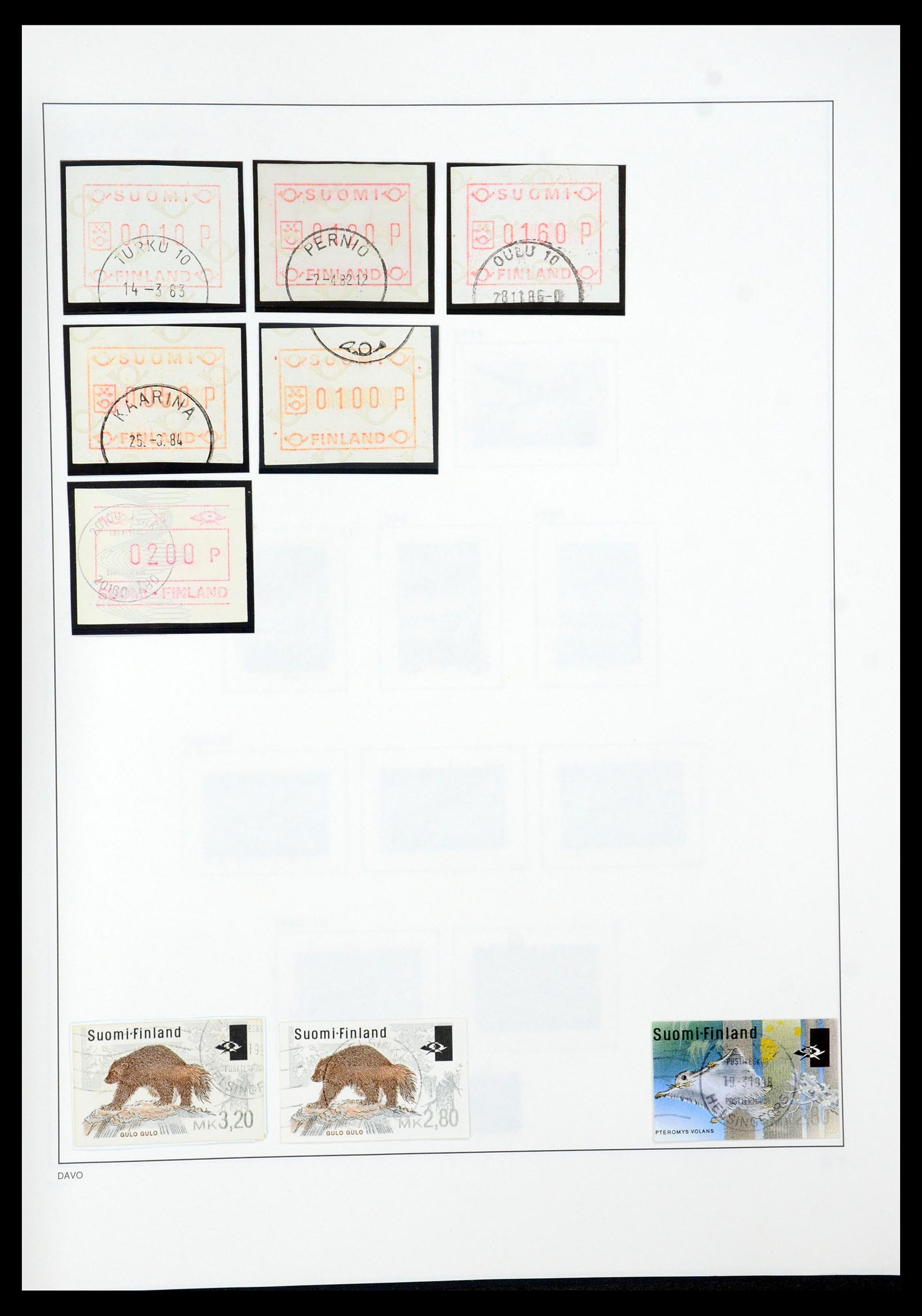 35237 167 - Postzegelverzameling 35237 Finland 1860-1998.