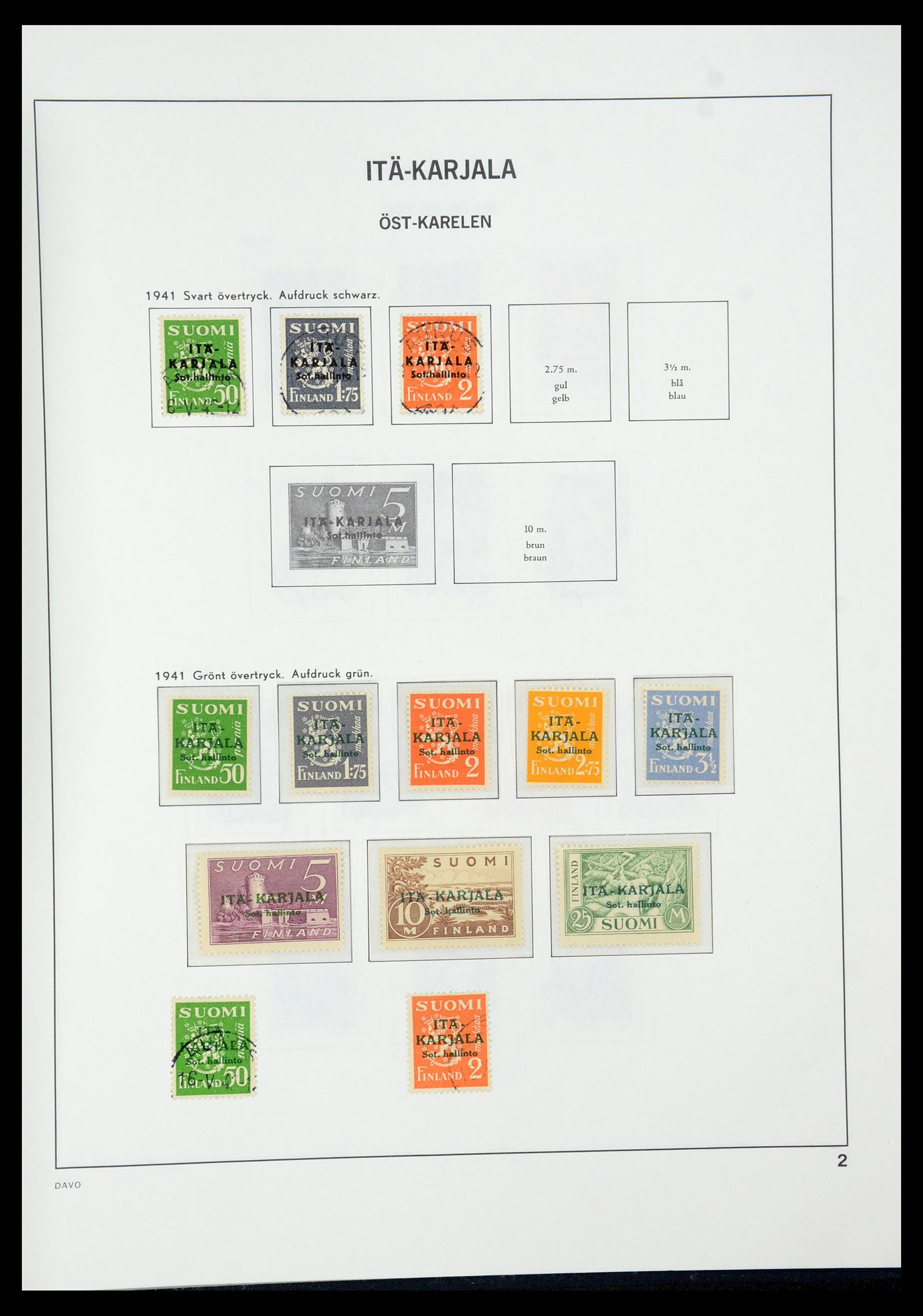 35237 175 - Postzegelverzameling 35237 Finland 1860-1998.