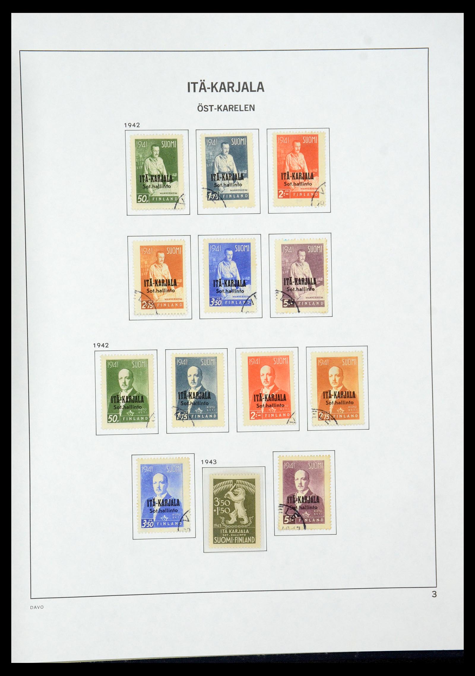 35237 176 - Postzegelverzameling 35237 Finland 1860-1998.