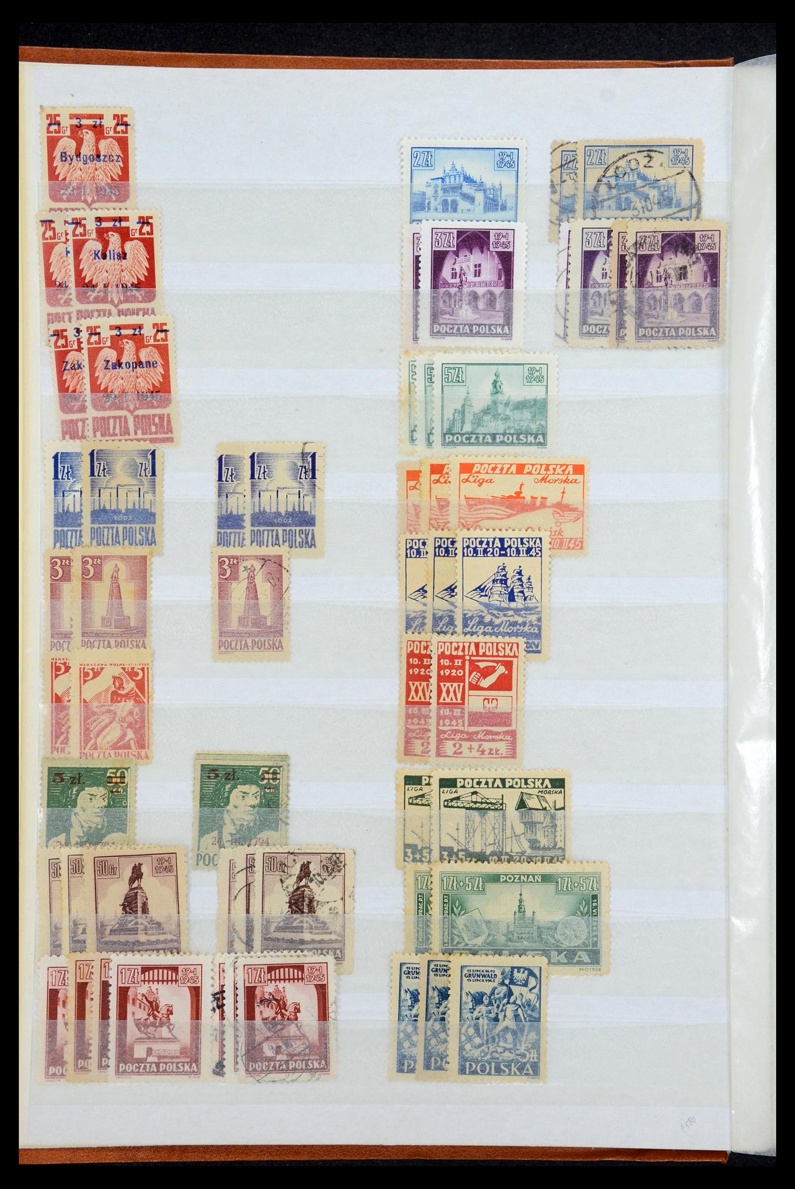 35238 002 - Postzegelverzameling 35238 Polen 1945-1964.