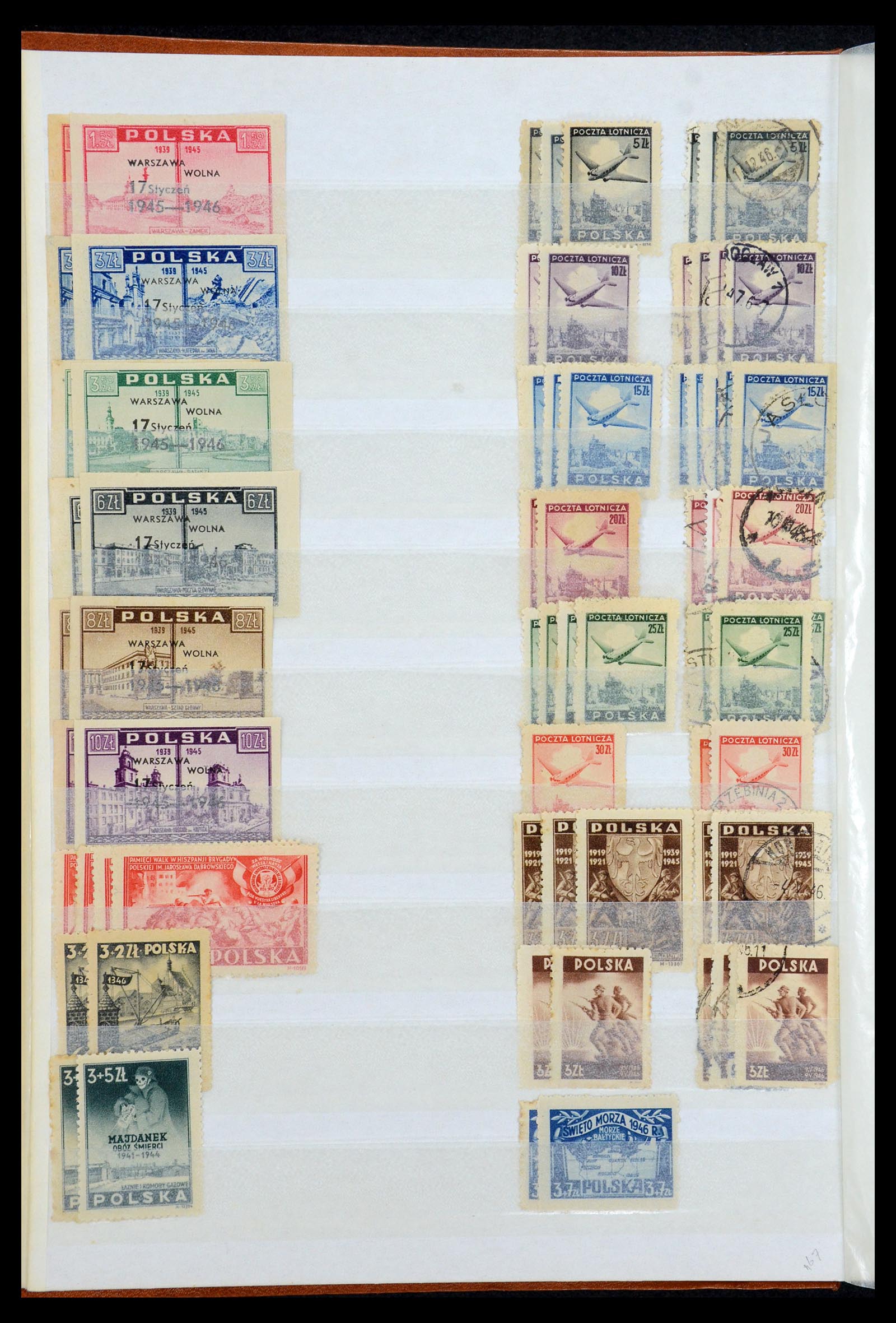 35238 004 - Postzegelverzameling 35238 Polen 1945-1964.