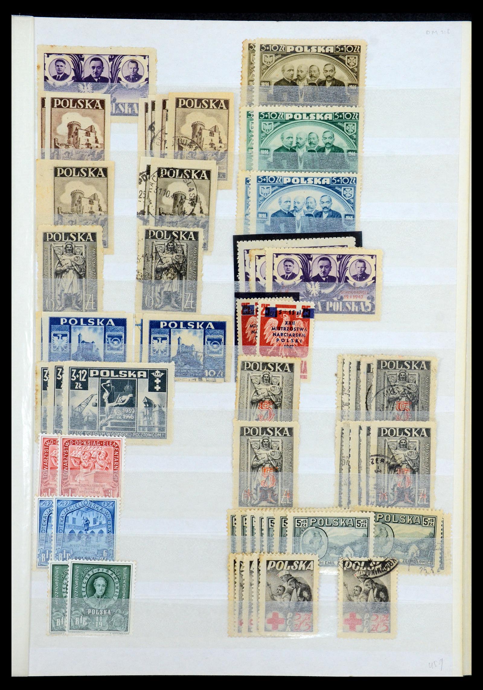 35238 005 - Postzegelverzameling 35238 Polen 1945-1964.