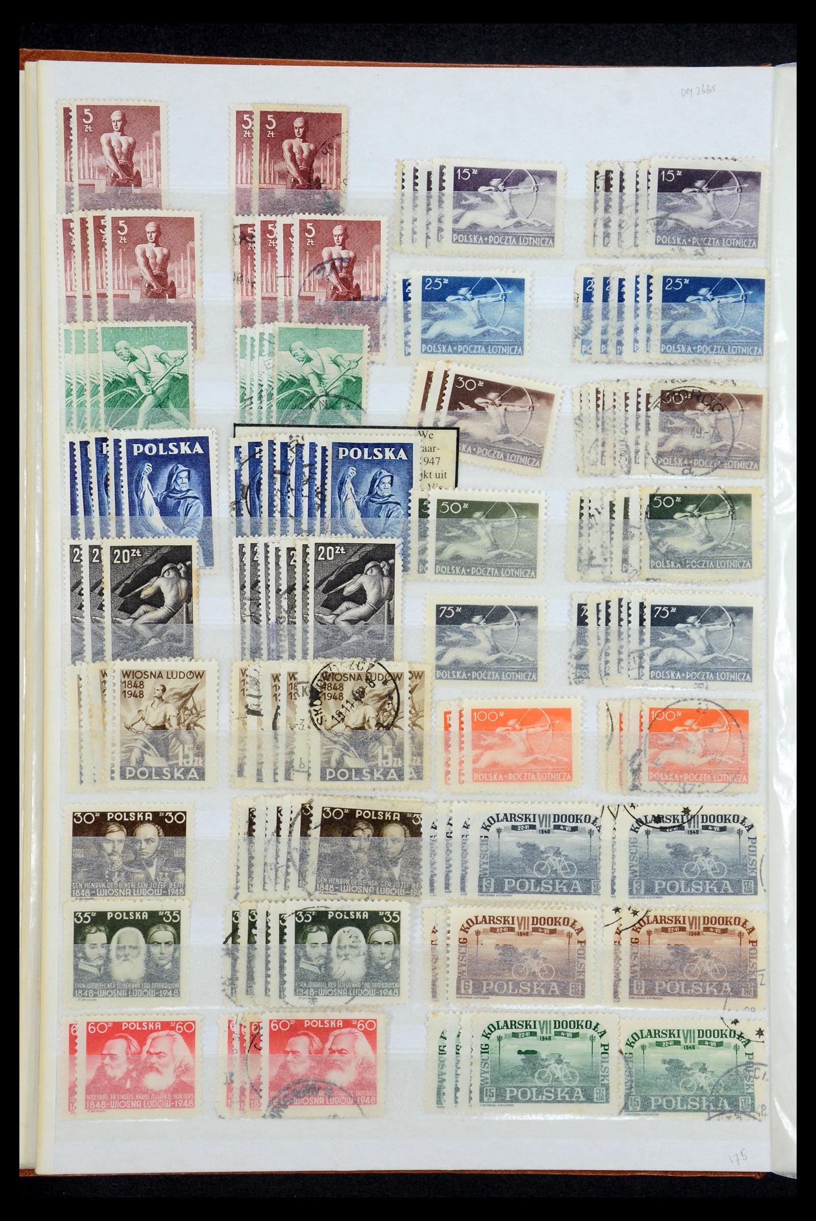 35238 008 - Postzegelverzameling 35238 Polen 1945-1964.