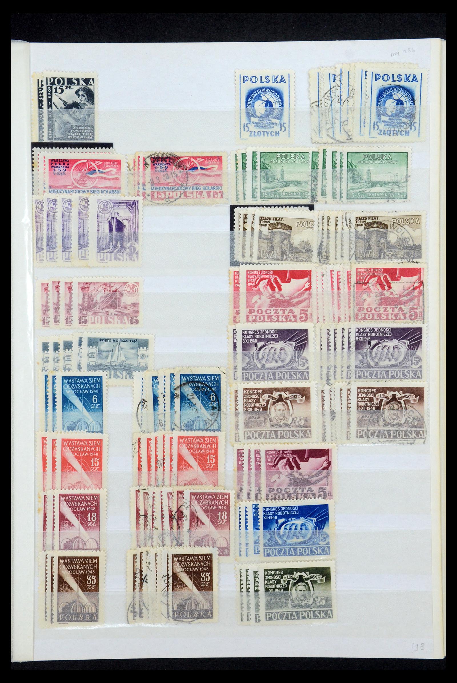 35238 009 - Postzegelverzameling 35238 Polen 1945-1964.