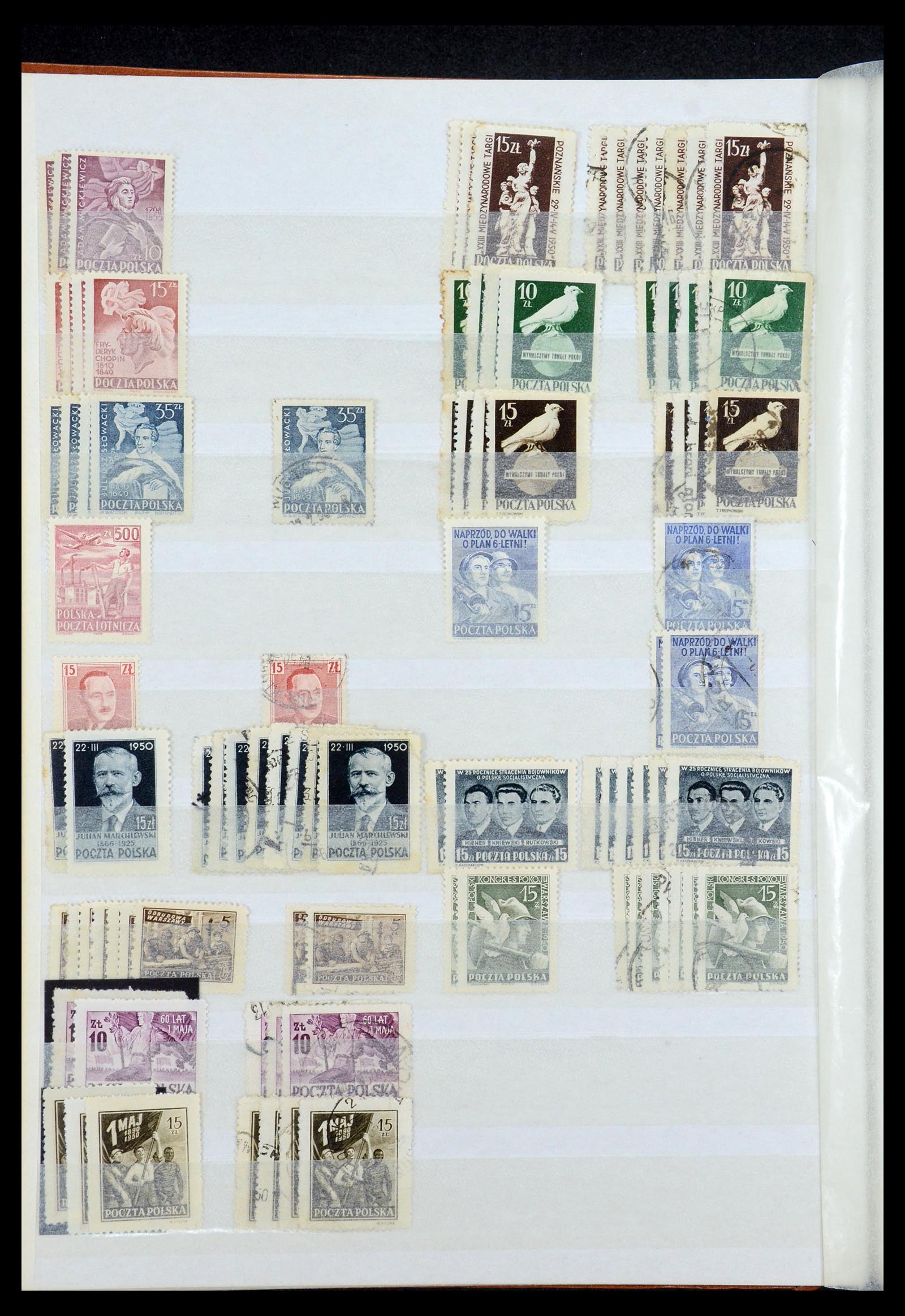 35238 012 - Postzegelverzameling 35238 Polen 1945-1964.