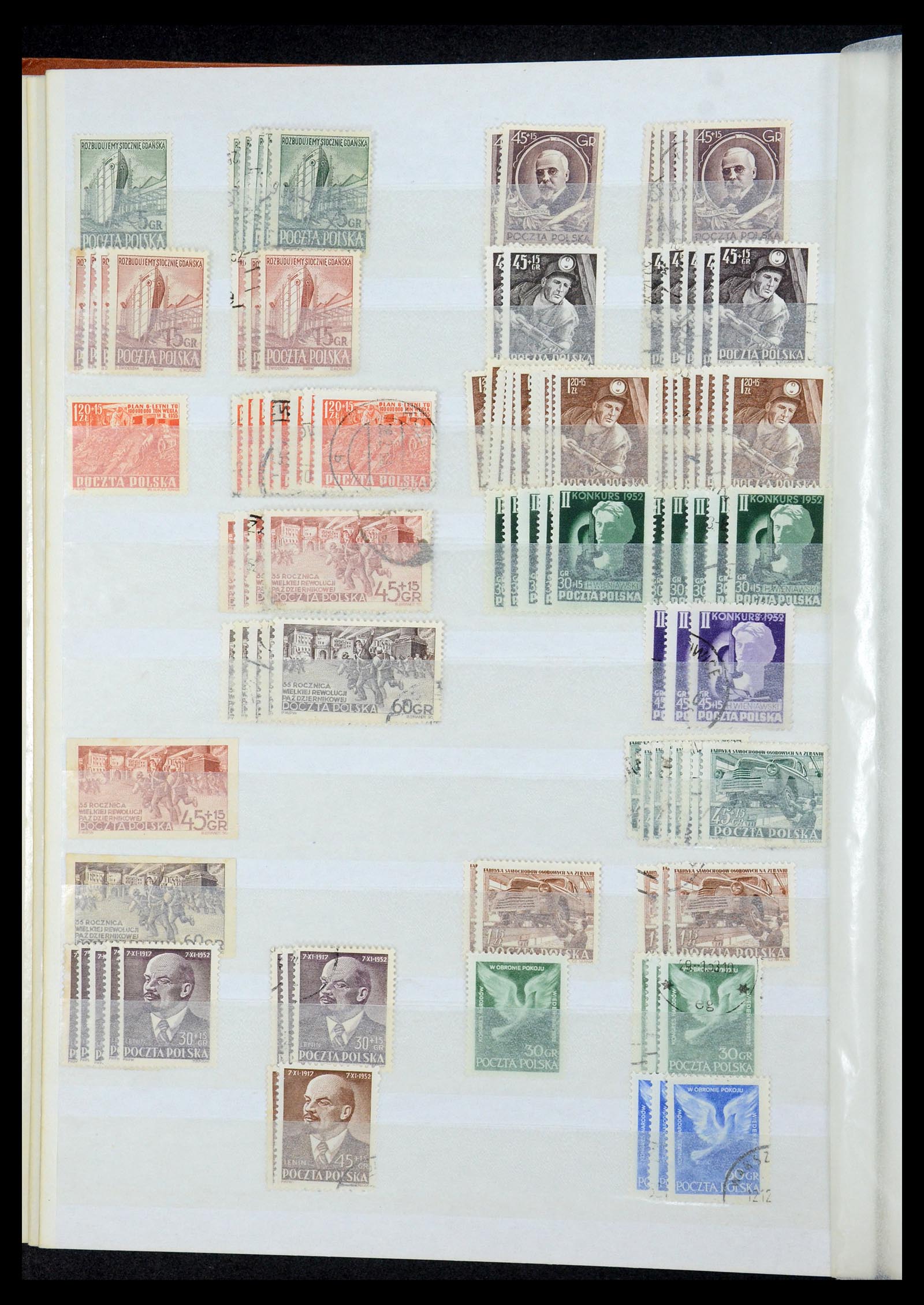 35238 020 - Postzegelverzameling 35238 Polen 1945-1964.