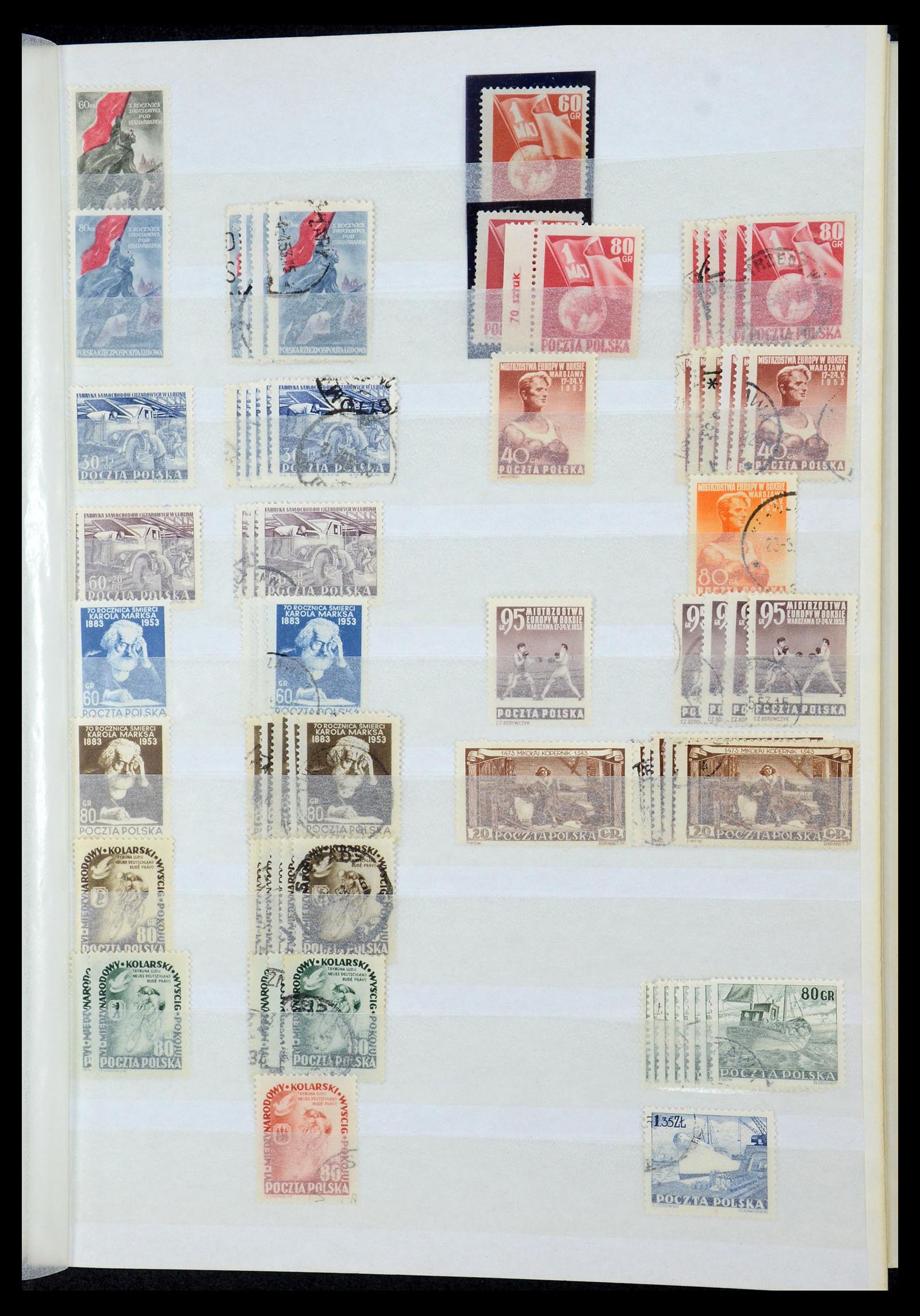 35238 021 - Postzegelverzameling 35238 Polen 1945-1964.