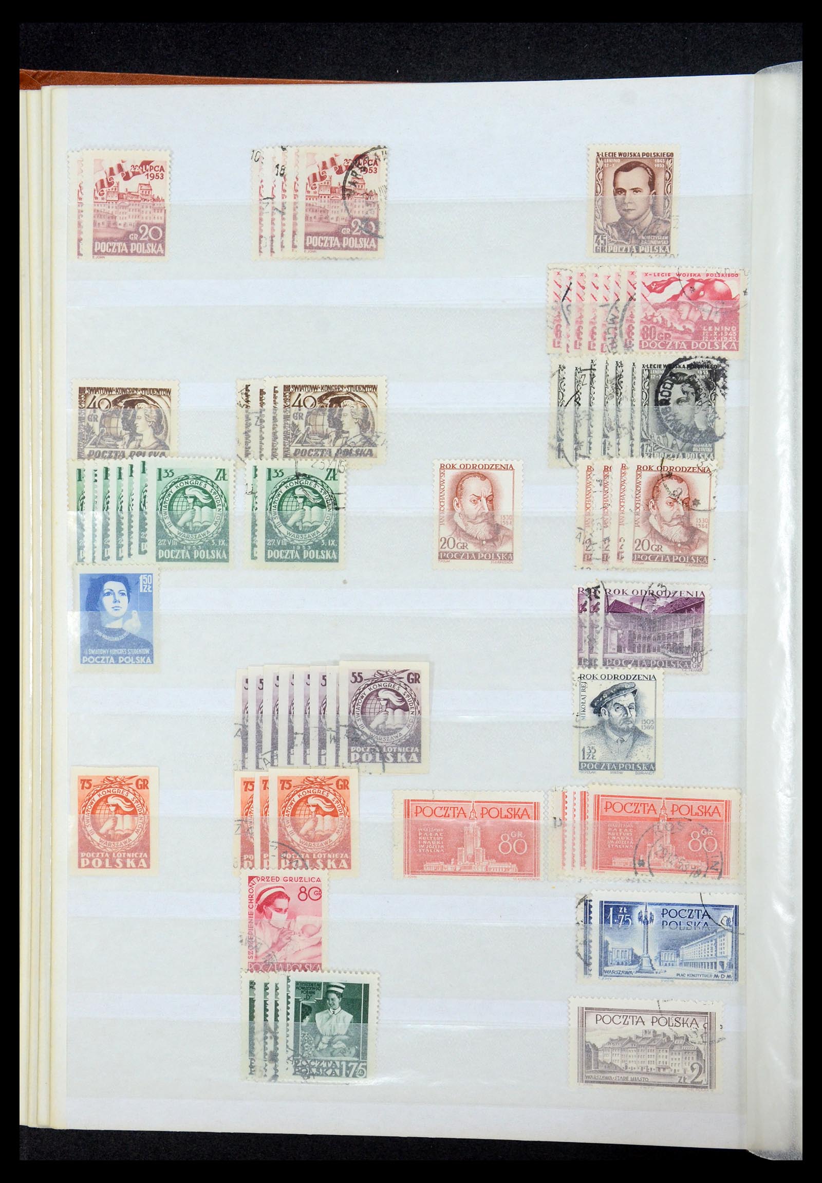 35238 022 - Postzegelverzameling 35238 Polen 1945-1964.