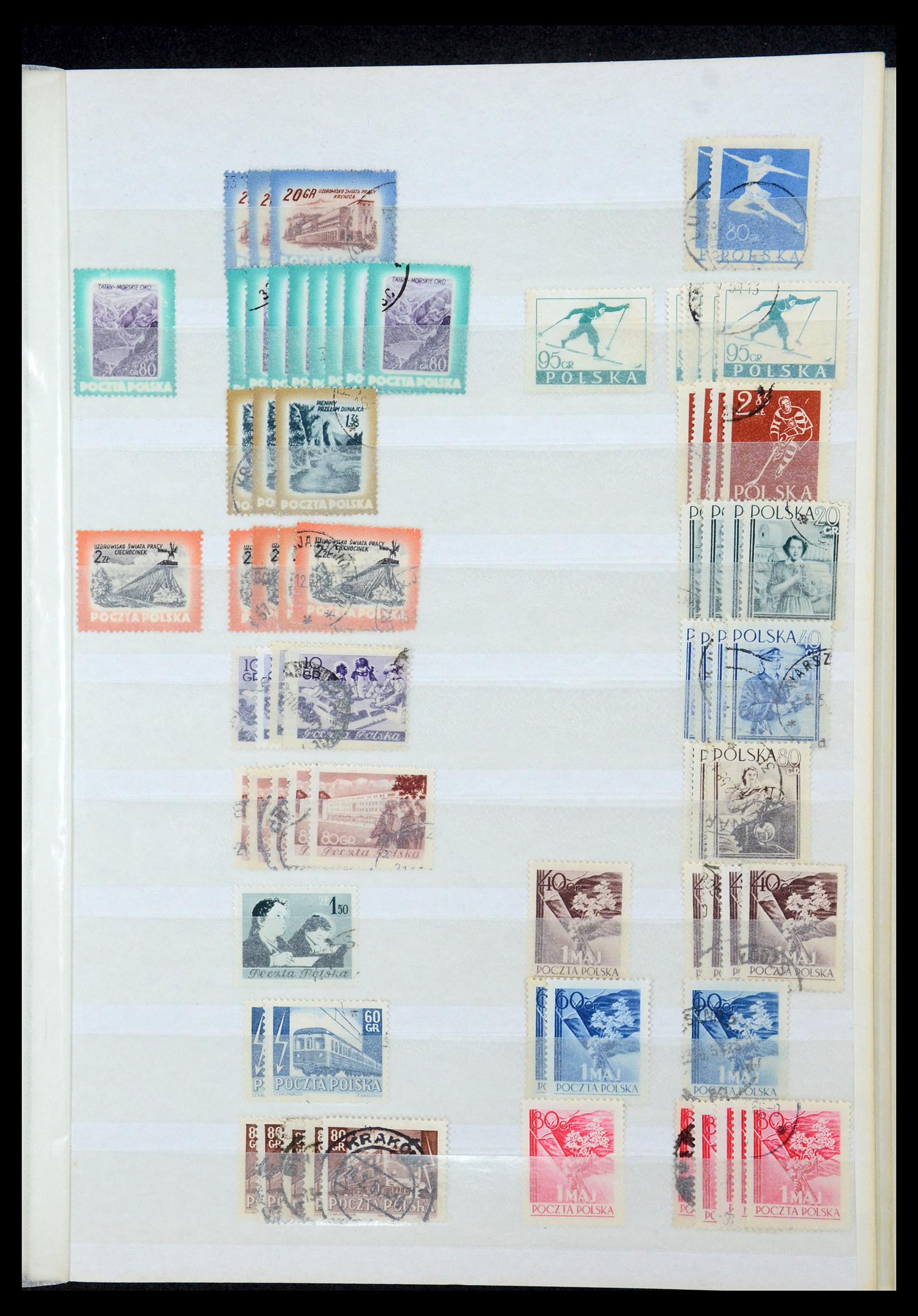 35238 023 - Postzegelverzameling 35238 Polen 1945-1964.