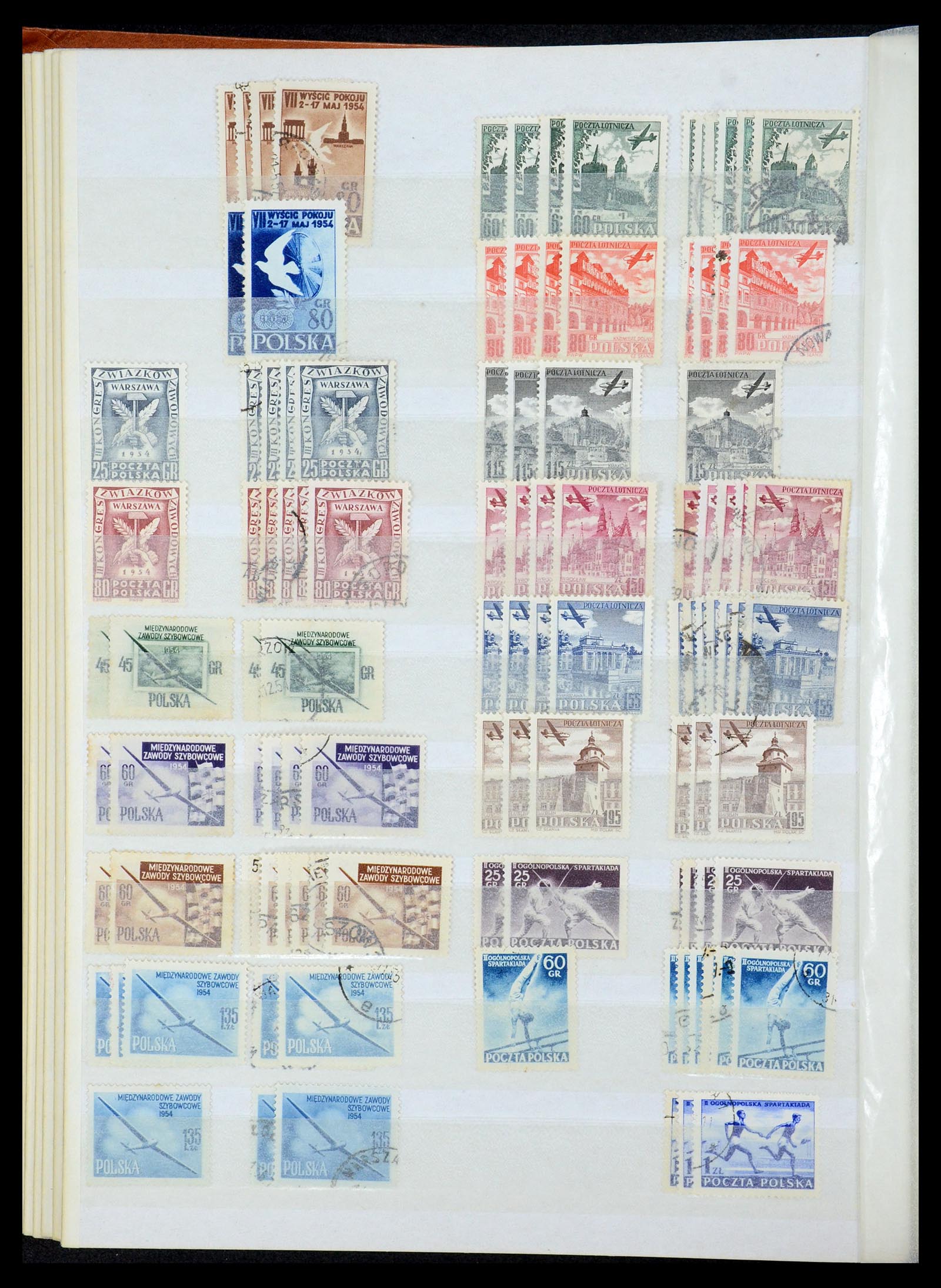 35238 024 - Postzegelverzameling 35238 Polen 1945-1964.
