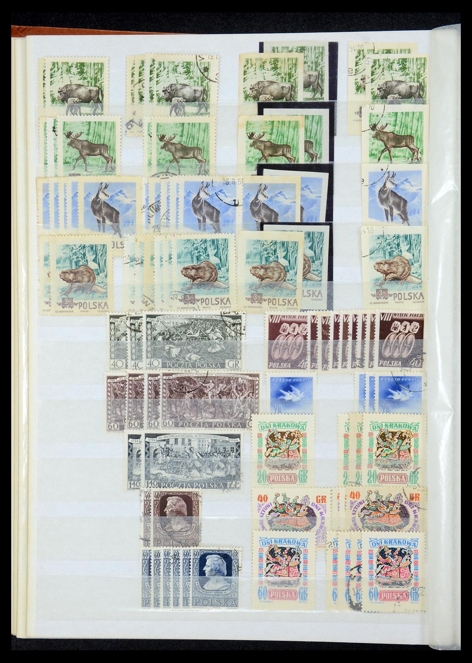 35238 026 - Postzegelverzameling 35238 Polen 1945-1964.