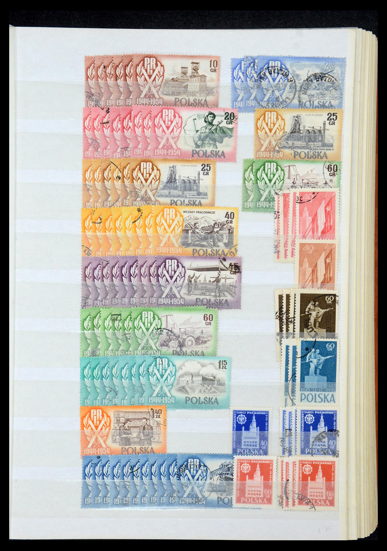 35238 027 - Postzegelverzameling 35238 Polen 1945-1964.