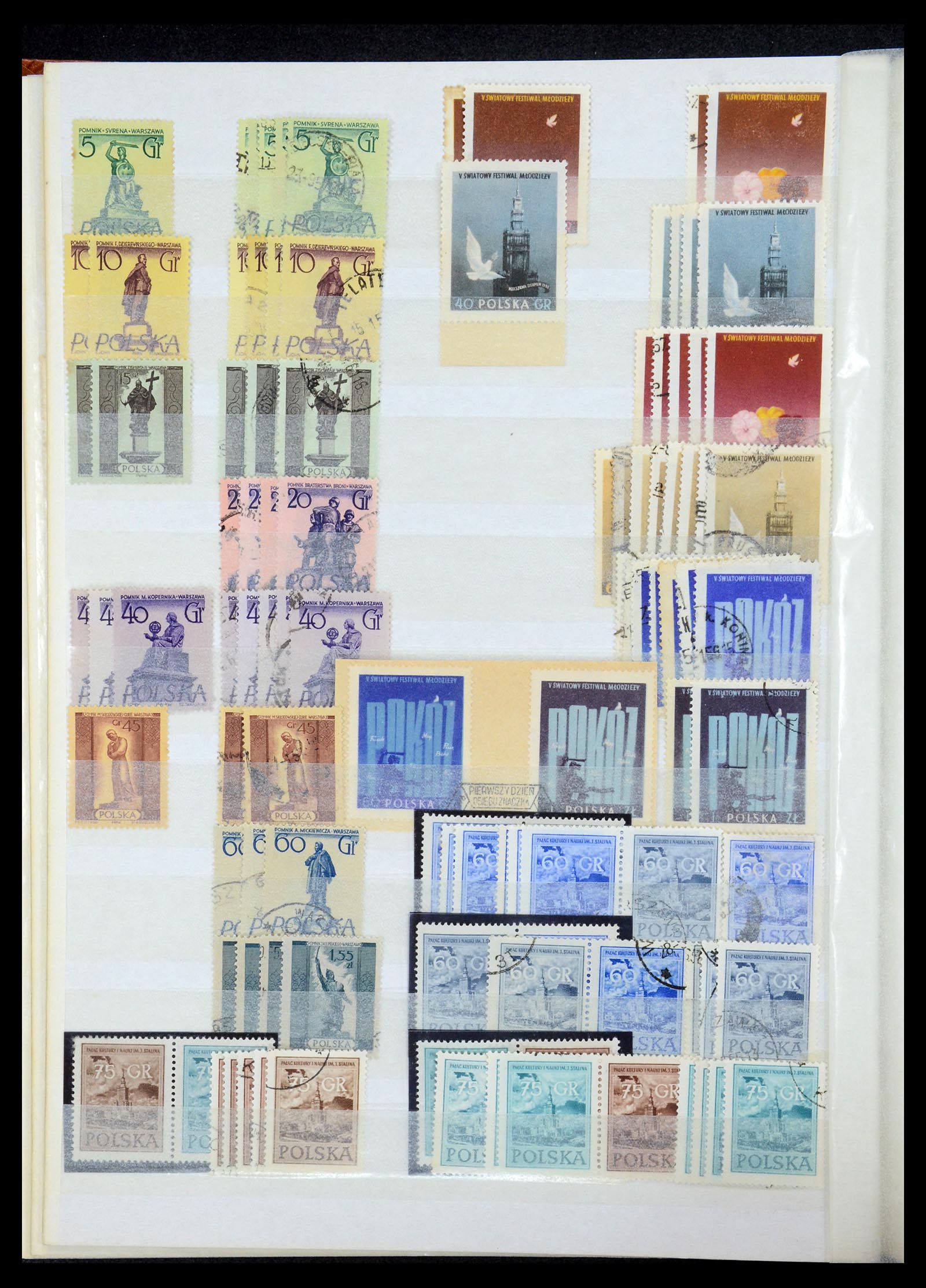 35238 028 - Postzegelverzameling 35238 Polen 1945-1964.