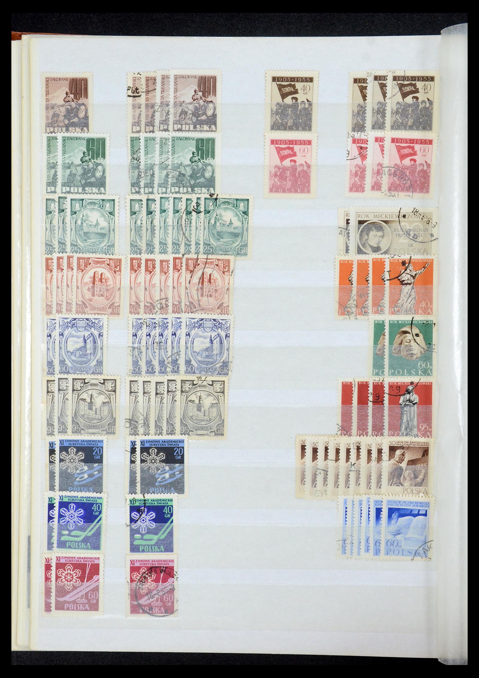 35238 030 - Postzegelverzameling 35238 Polen 1945-1964.
