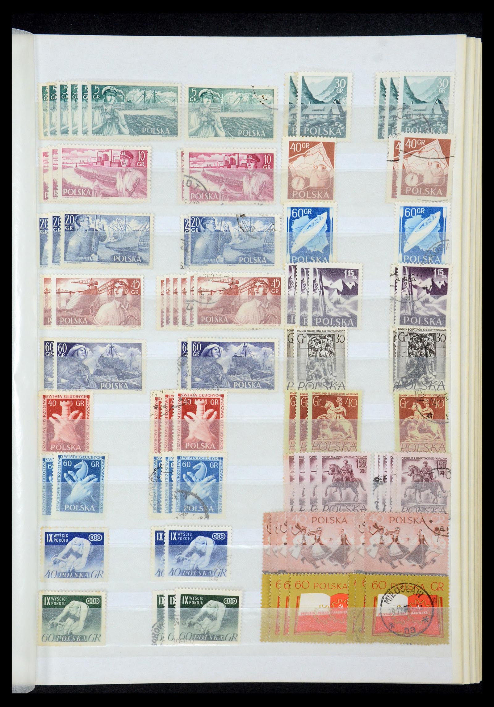 35238 031 - Postzegelverzameling 35238 Polen 1945-1964.