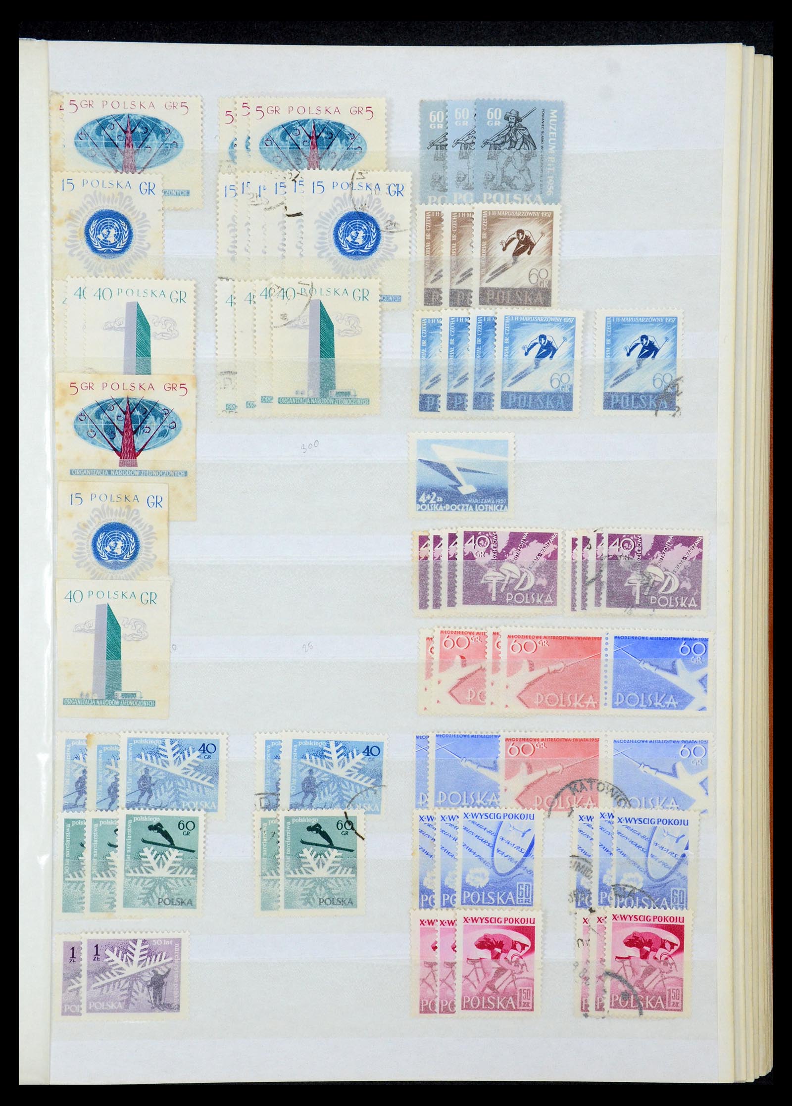 35238 033 - Postzegelverzameling 35238 Polen 1945-1964.