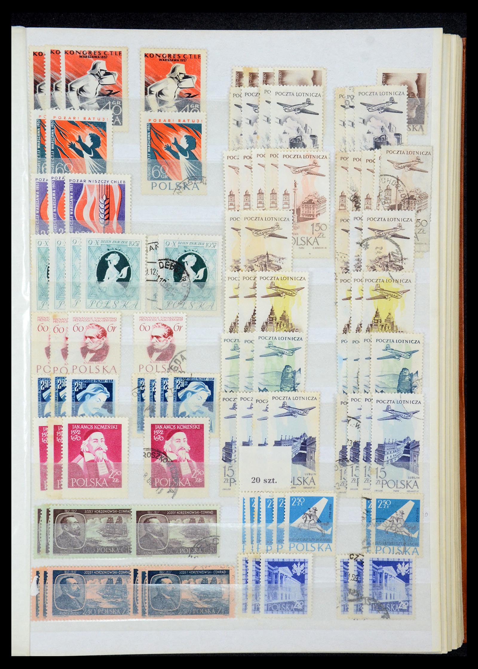 35238 035 - Postzegelverzameling 35238 Polen 1945-1964.