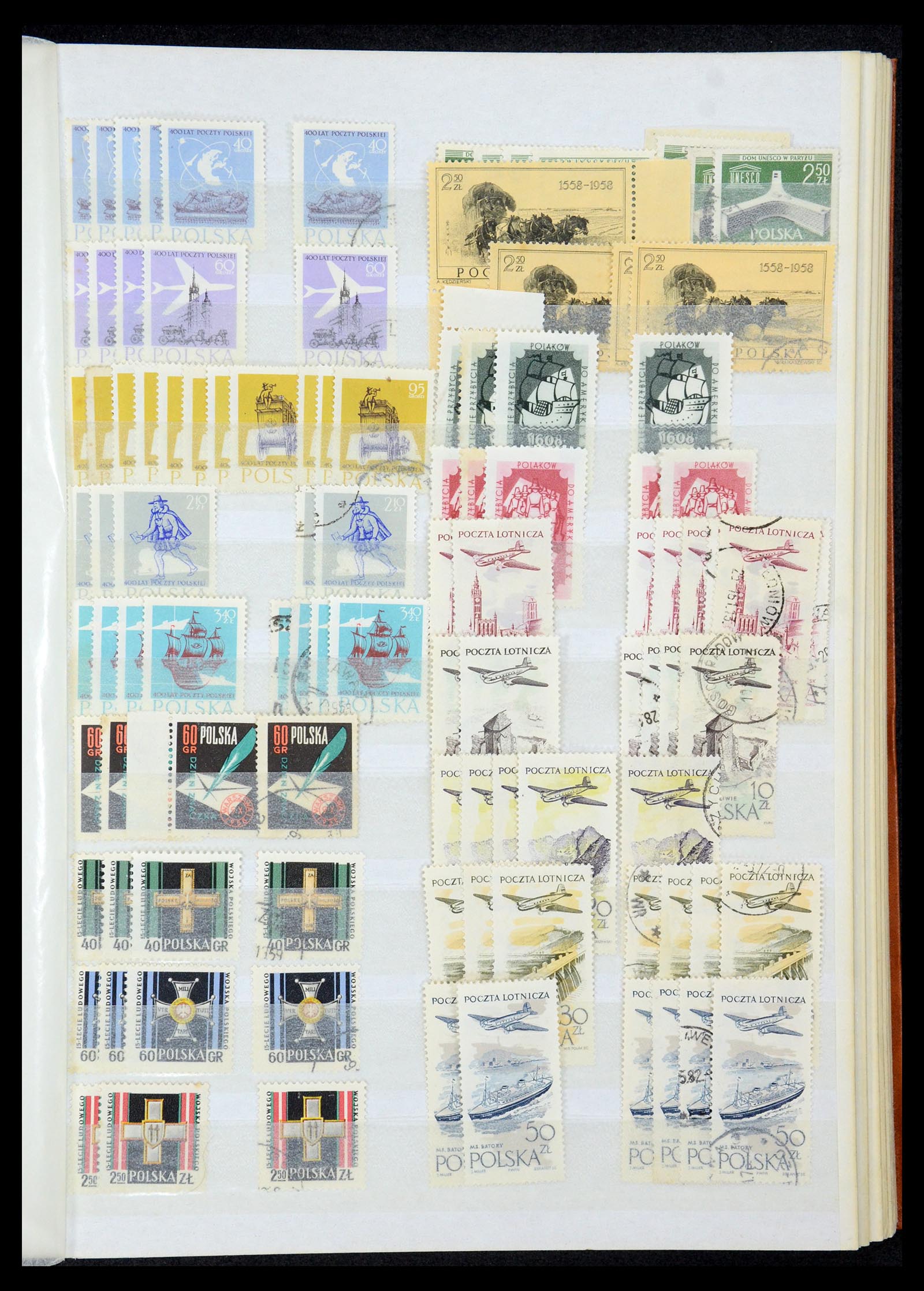 35238 037 - Postzegelverzameling 35238 Polen 1945-1964.