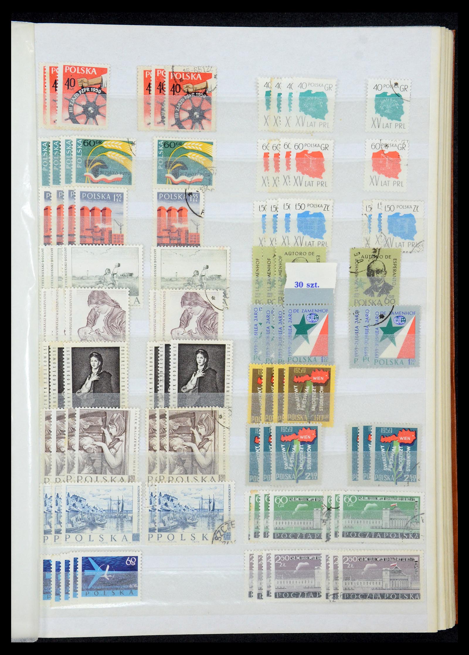 35238 038 - Postzegelverzameling 35238 Polen 1945-1964.