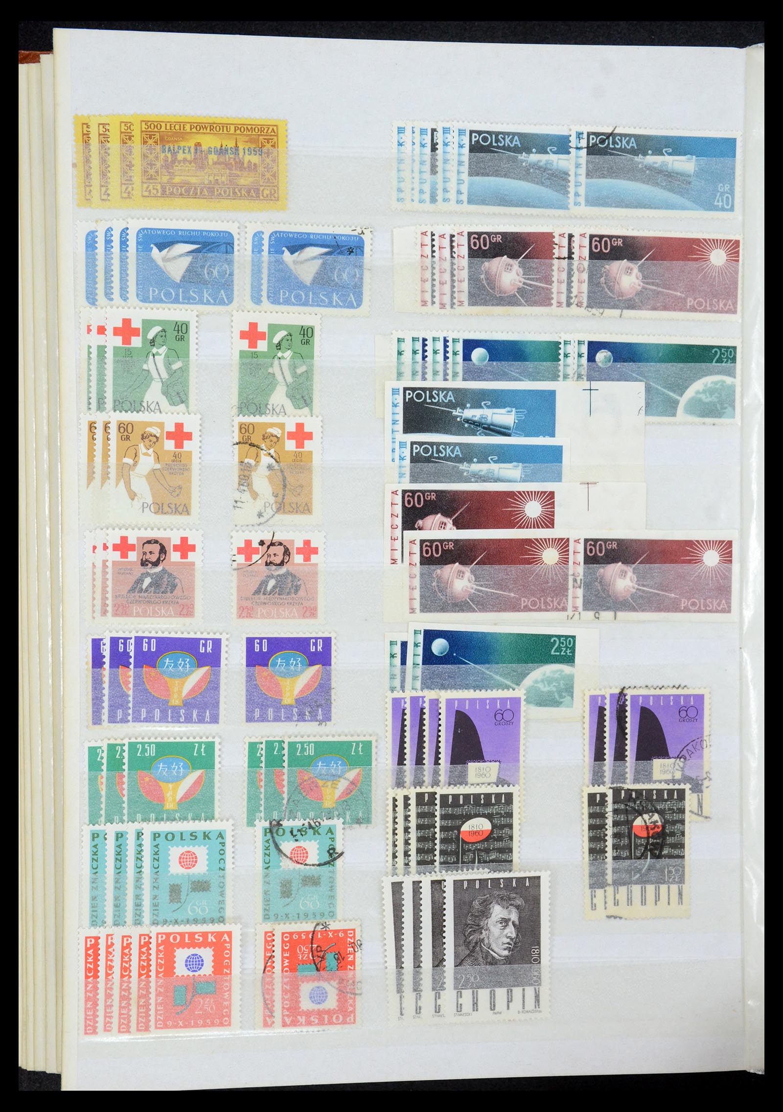 35238 040 - Postzegelverzameling 35238 Polen 1945-1964.
