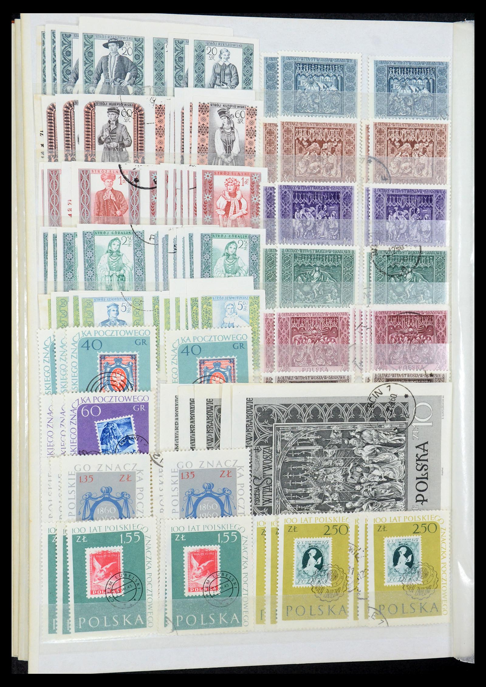 35238 042 - Postzegelverzameling 35238 Polen 1945-1964.